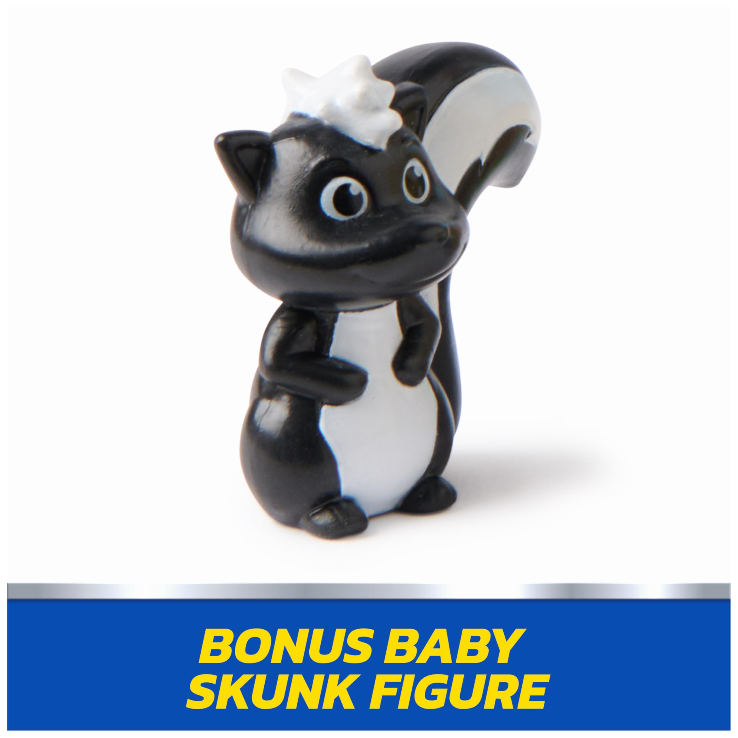 PAW Patrol Rubble & Mr. Porter Figure Pack with Skunk Toy Figure - Action Figures for Kids Ages 3-9 3