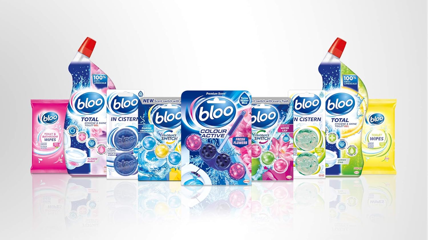 Bloo Power Active - Toilet Rim Block (50g) 2
