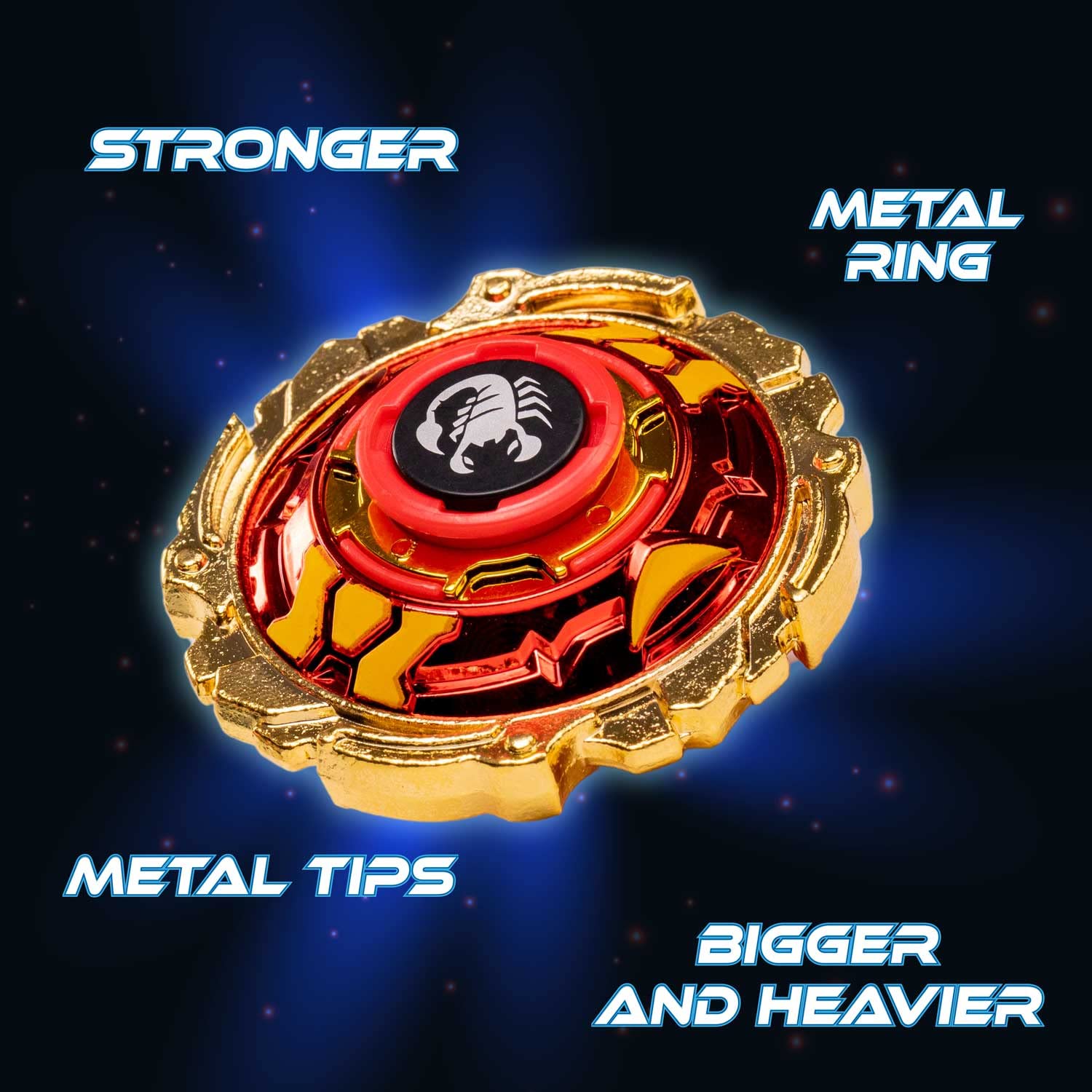 CRAZE BLADEZ Skorpix Xoctarus Evolution Spinning Top Set - Metal Fusion Blades | Ages 3+ 5