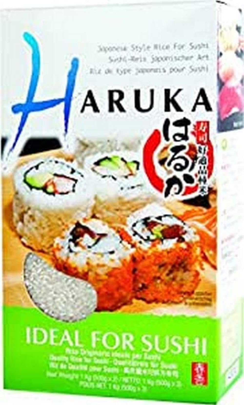 Haruka Sushi Rice - Japanese Style Short Grain White Rice | 1kg Bag