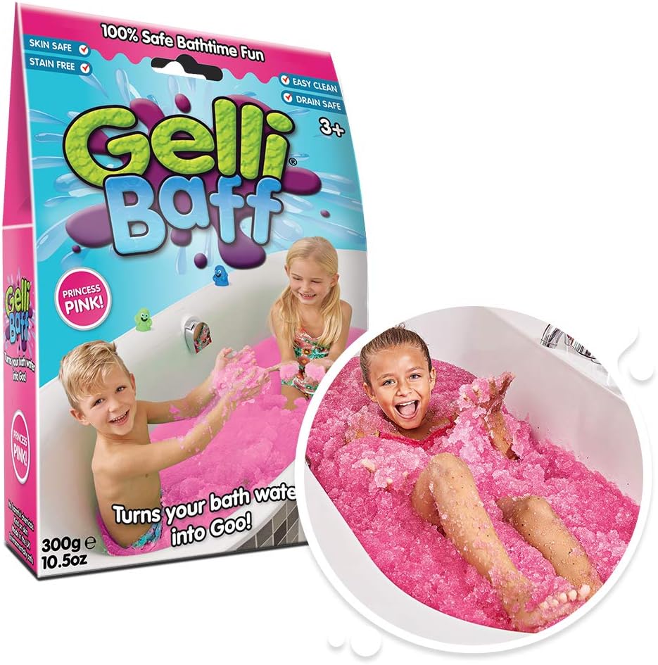 Gelli Baff Pink - Magical Water-to-Goo Transforming Toy for Kids 5+ 1
