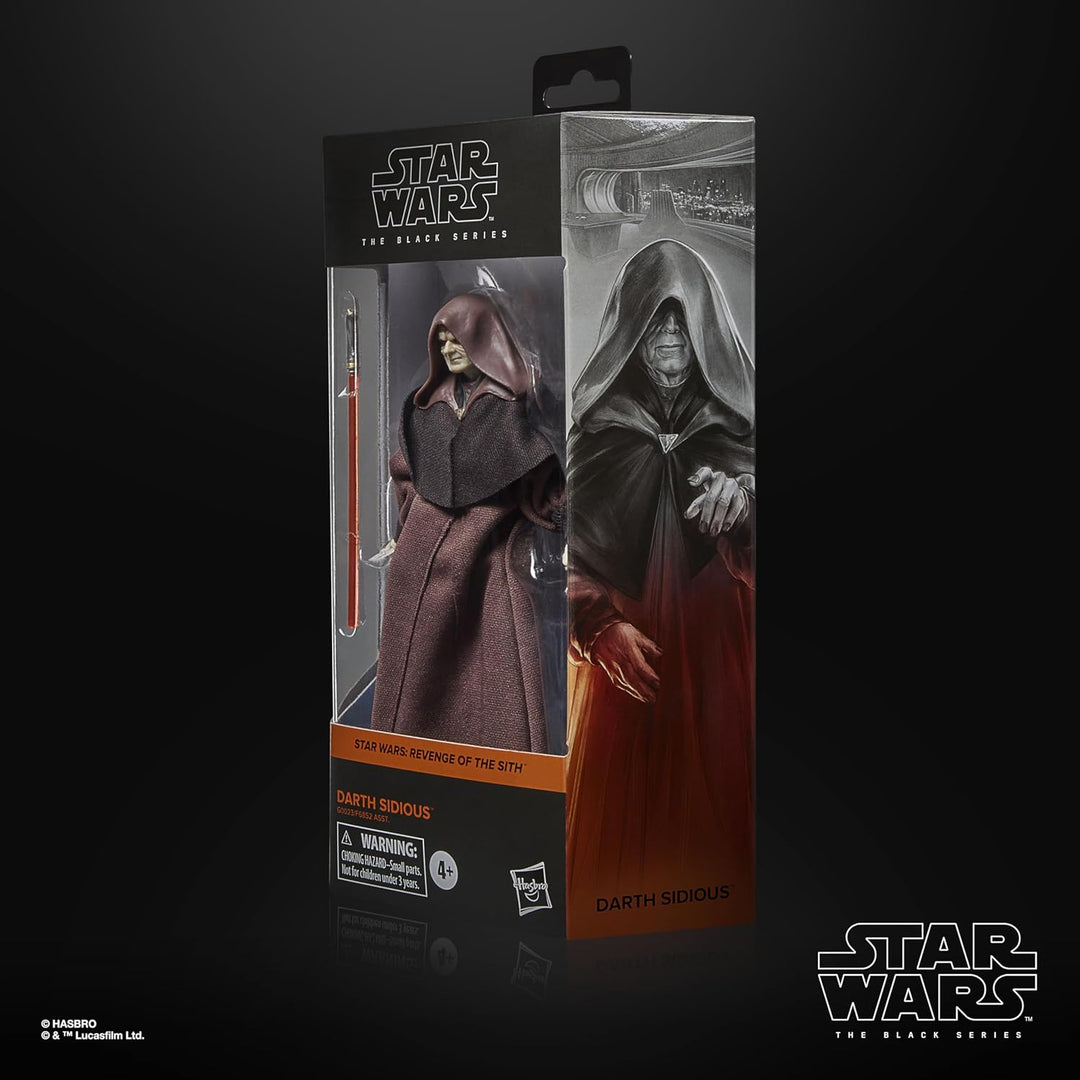 Hasbro Star Wars The Black Series Revenge of the Sith - Darth Sidious Action Figure (G0023)