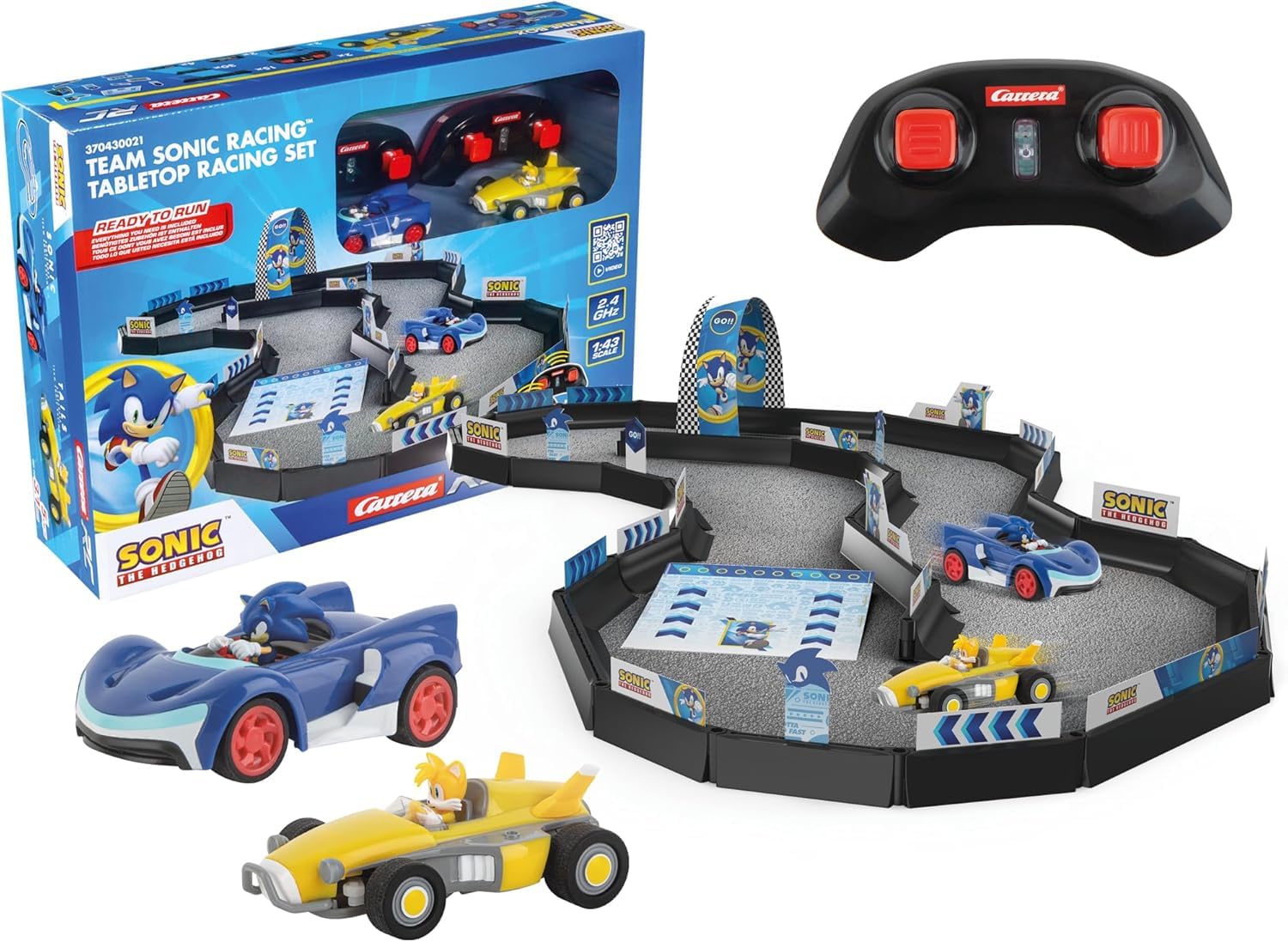 Carrera RC Sonic The Hedgehog - Team Sonic Racing Tabletop Racing Set 9