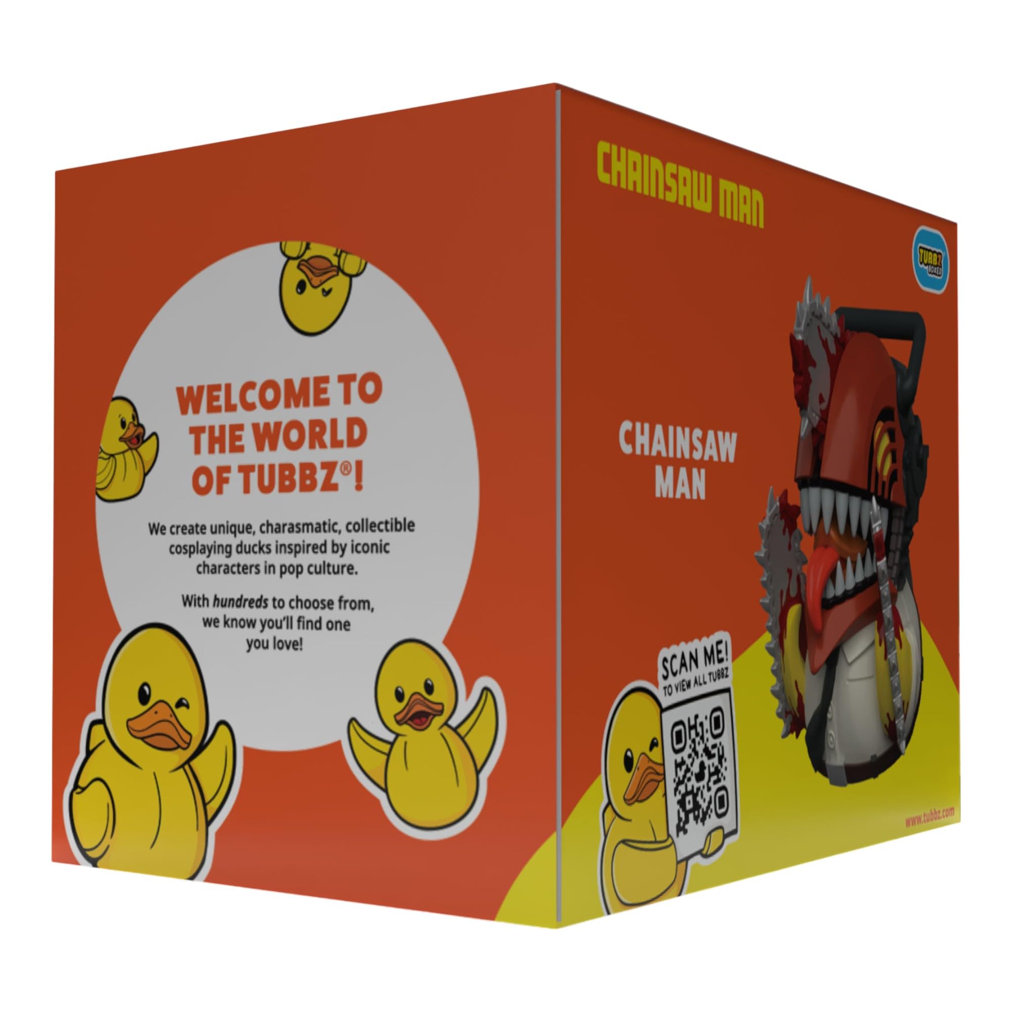 TUBBZ Boxed Edition Chainsaw Man - Denji Cosplaying Rubber Duck Vinyl Figure 10