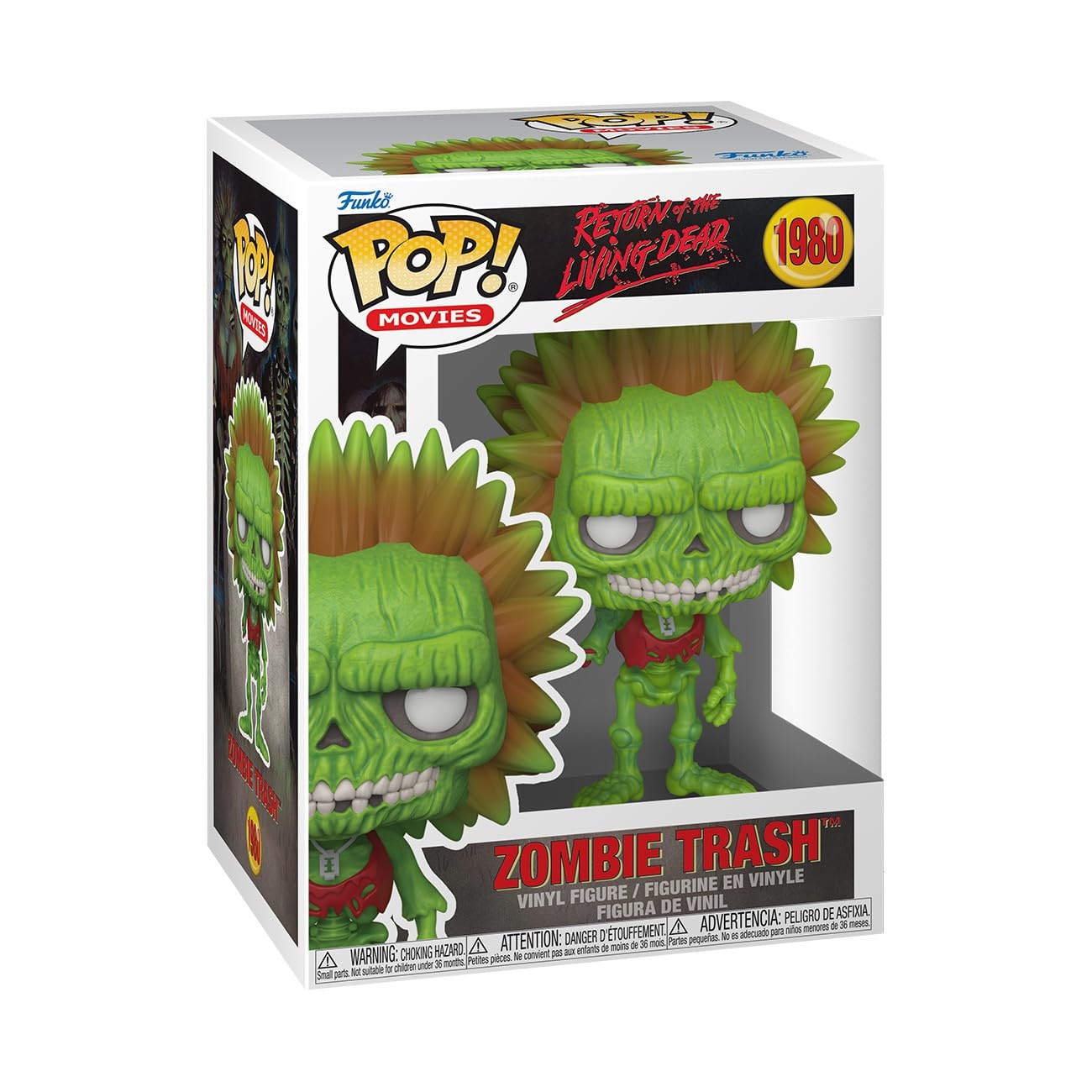 Funko POP! Movies: Return of the Living Dead - Zombie Trash Collectible Figure | Vinyl | 3.75 Inches 1