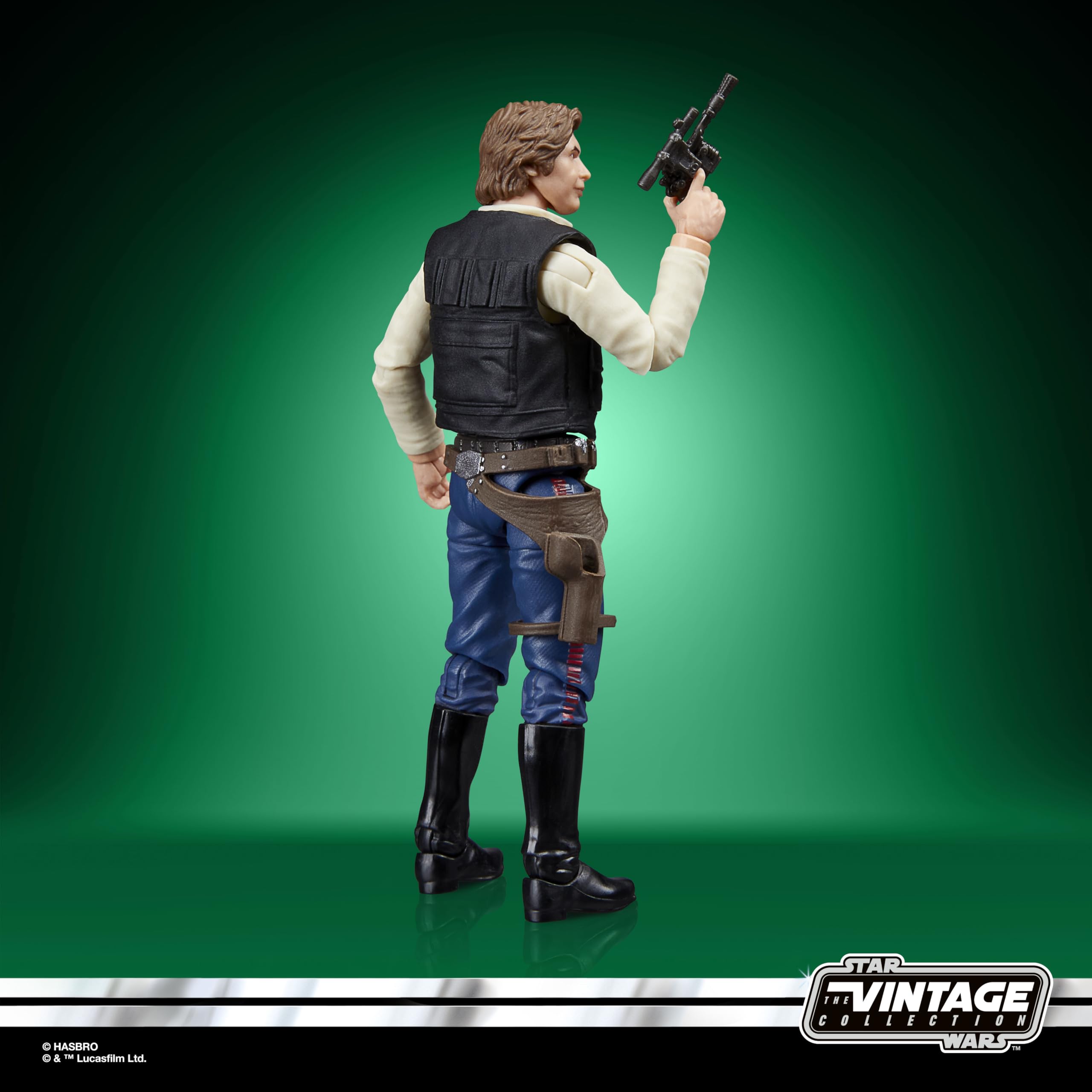 Star Wars The Vintage Collection Han Solo (A New Hope) 9.5-cm Action Figure | Kenner-Inspired Packaging 7