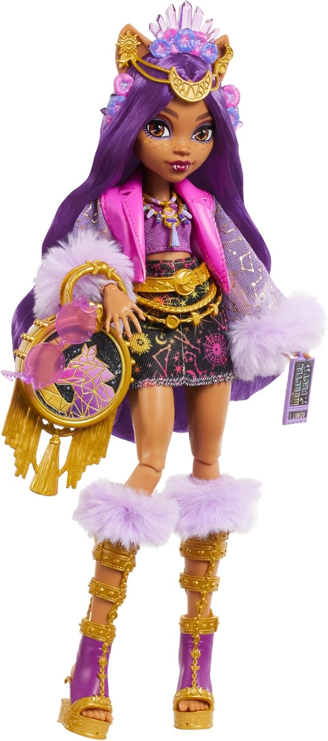 Monster High Clawdeen Wolf Monster Fest Festival Doll with Glam Outfit and Accessories 1
