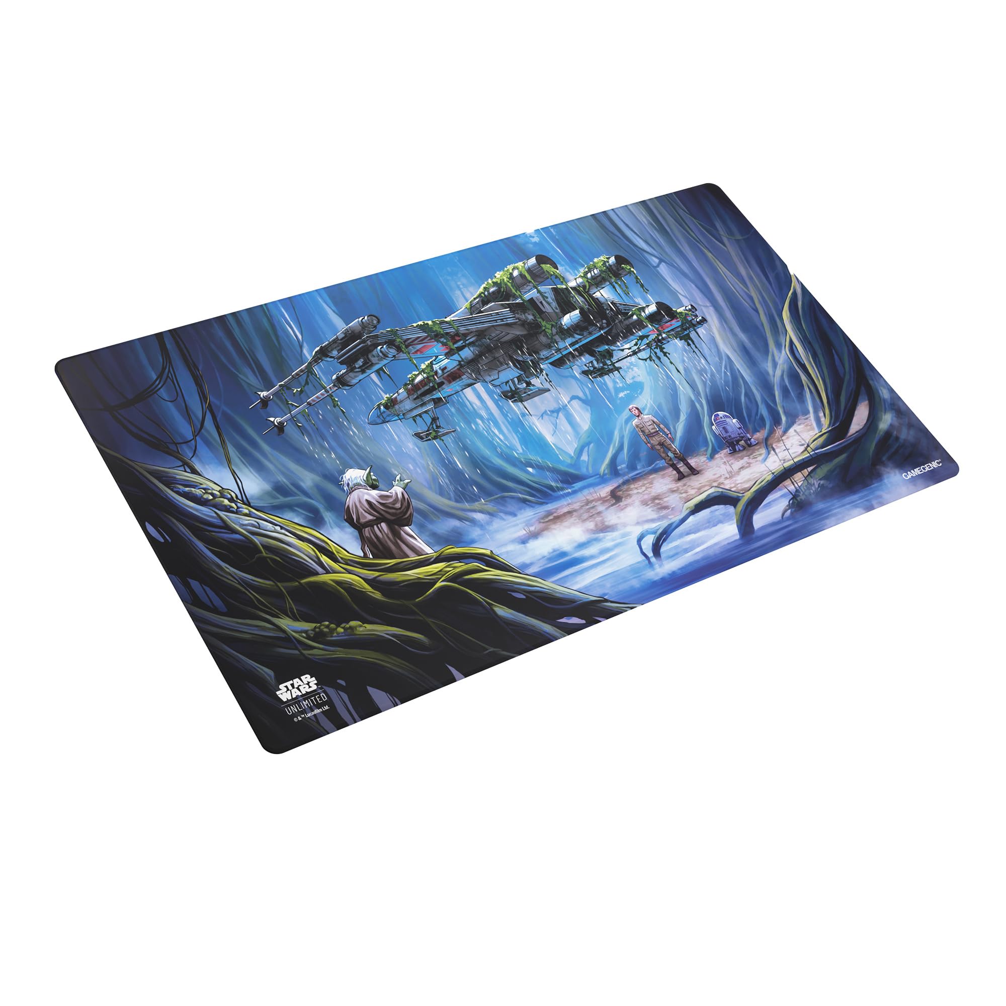 Gamegenic Star Wars: Unlimited Game Mat Set 5 - Dagobah Rubber Playmat for TCGs 1