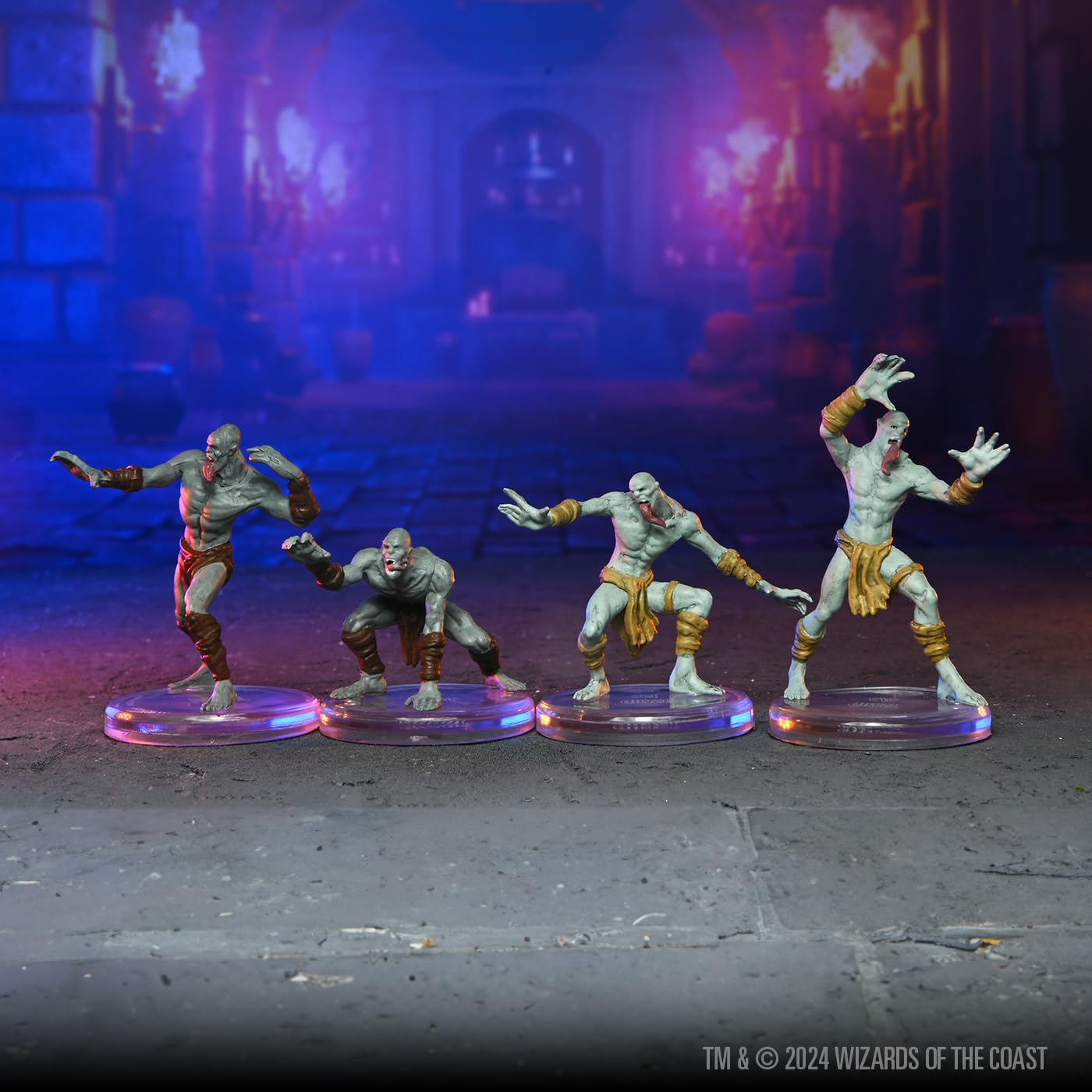 WizKids D&D Icons of the Realms: Undead Armies - Ghouls & Ghasts Miniatures 6