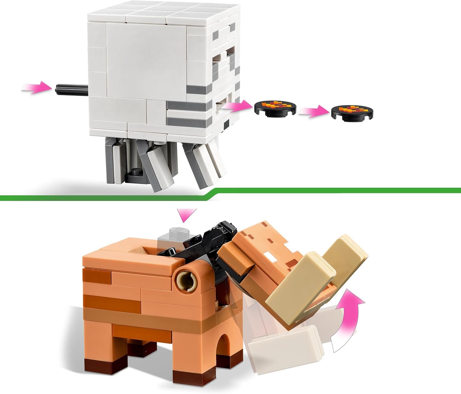 LEGO Minecraft The Nether Portal Ambush 21255 Building Set for Kids 8+ 2
