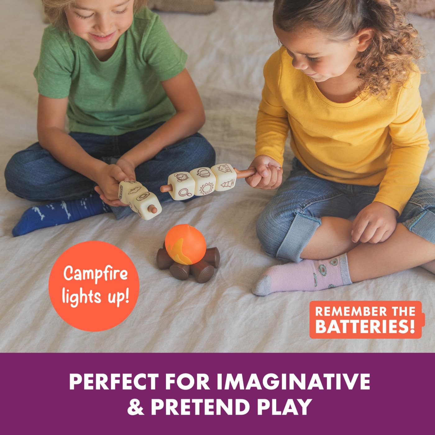 Learning Resources Campfire Chatmallows Story Telling Set - Creative Storytelling Play for Ages 4-8 11