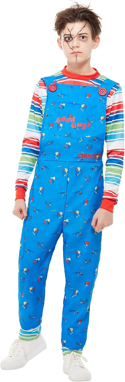 Smiffys Chucky Costume - Kids Unisex Halloween Fancy Dress 1