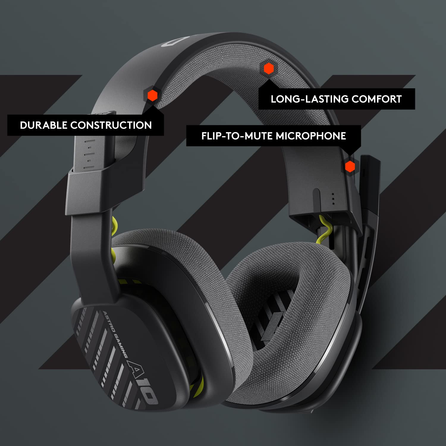 ASTRO Gaming A10 Gen 2 Wired Gaming Headset - Black | 32mm Drivers | Flip-to-Mute Mic 9