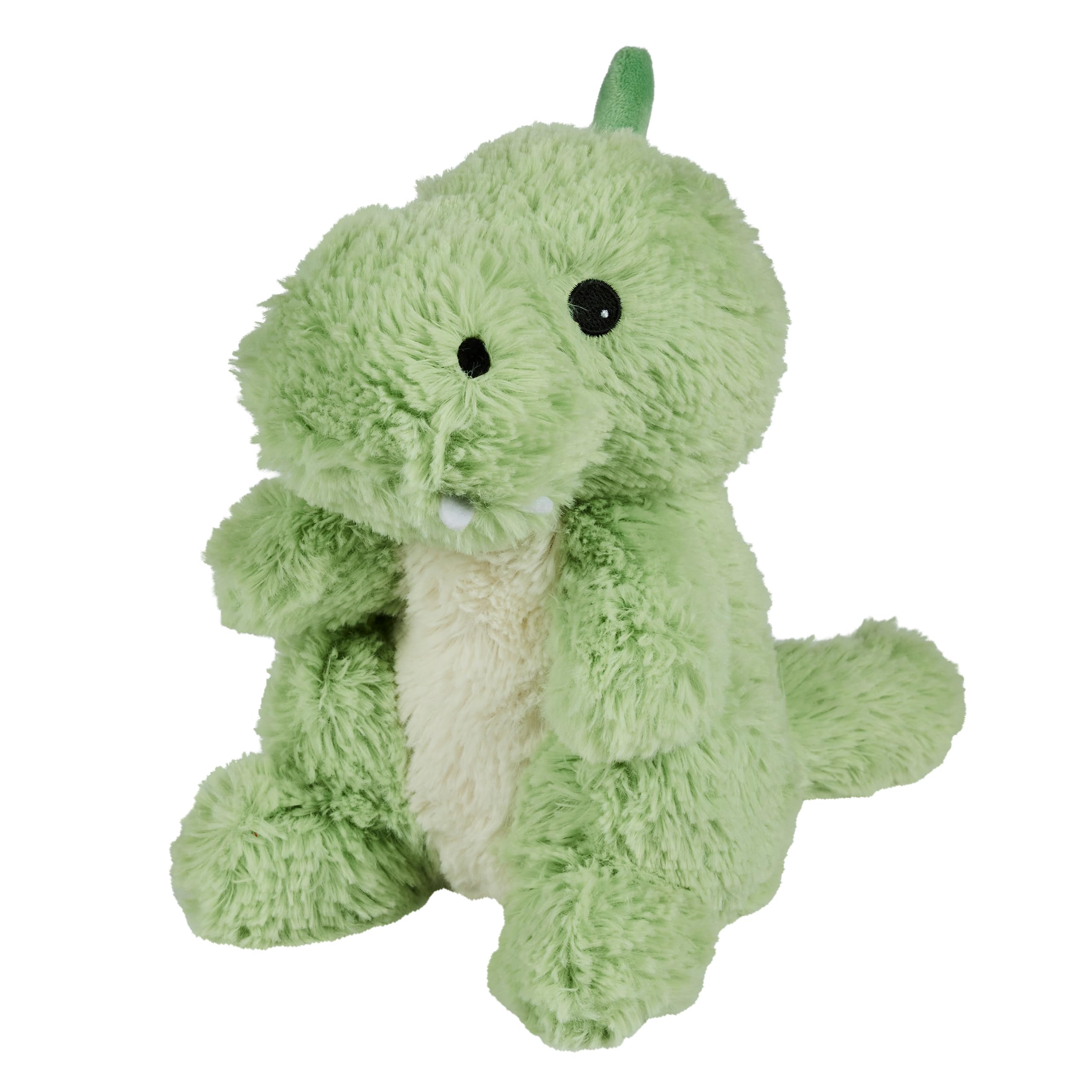 Warmies - Plush Green Baby Dinosaur Microwavable Weighted Teddy with French Lavender Scent