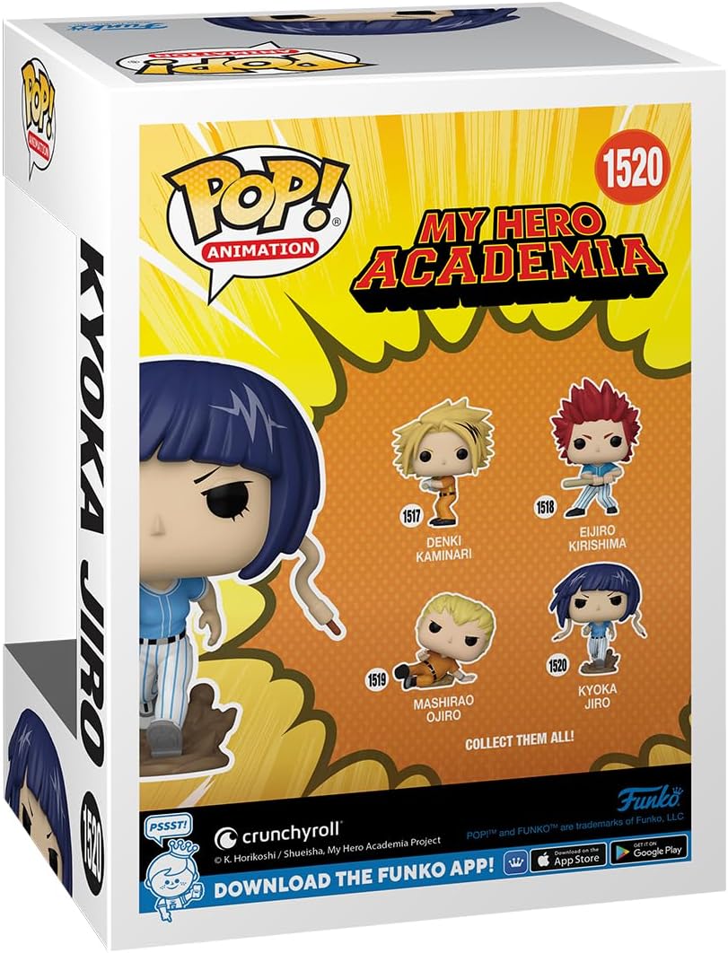 Funko POP! Animation: My Hero Academia (MHA) - Hero League Baseball - Kyouka Jir