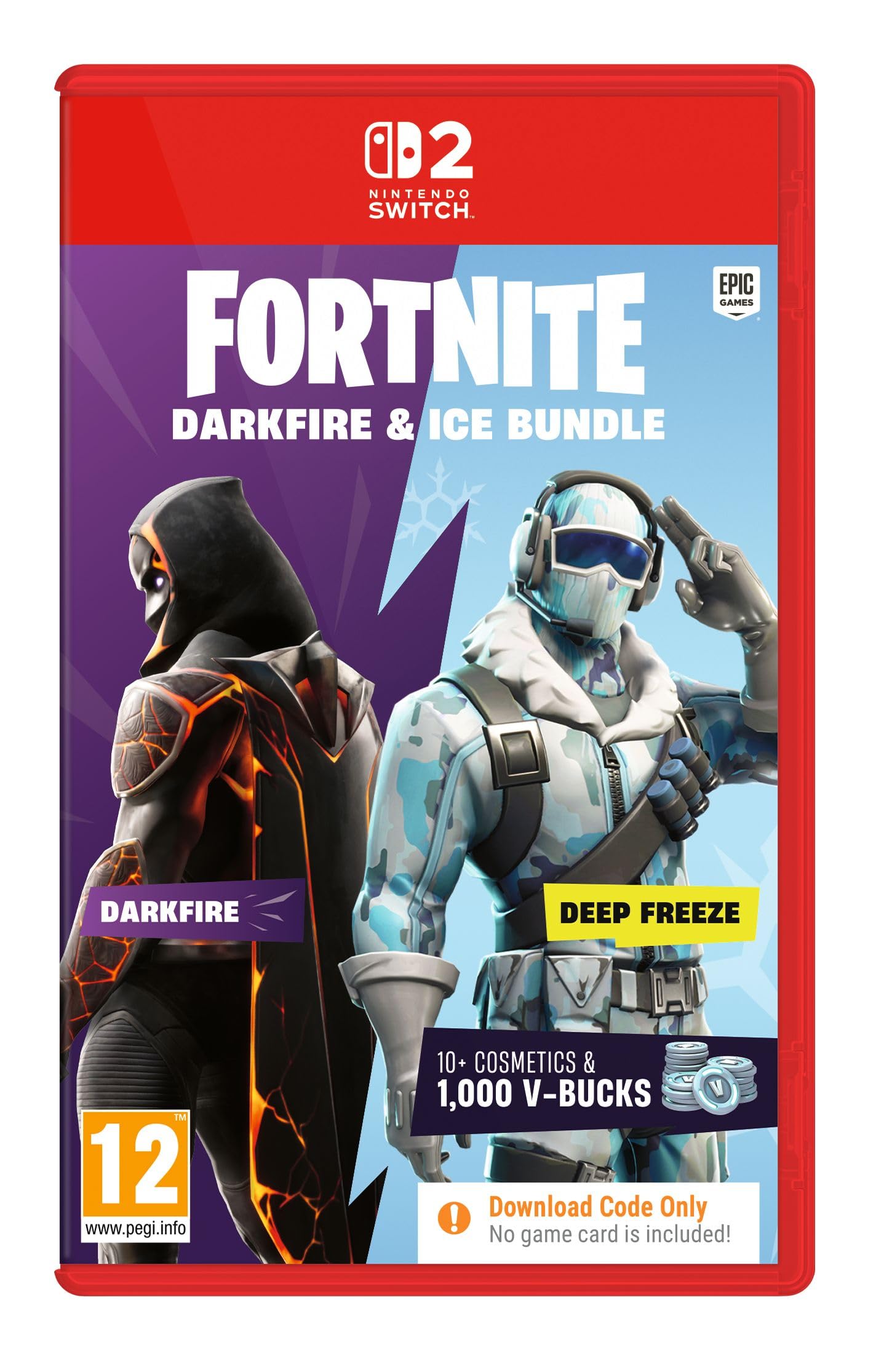 Epic Games - Fortnite Darkfire & Ice Bundle (Download Code in Box) - Nintendo Switch 1