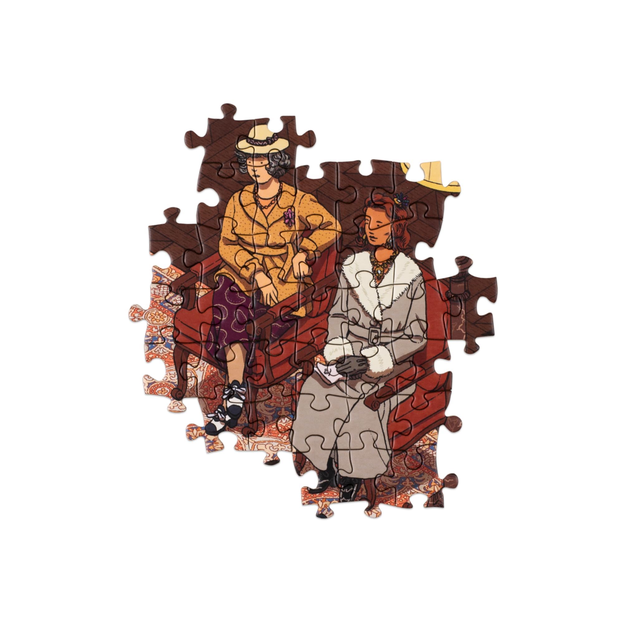 Laurence King The World of Hercule Poirot Jigsaw Puzzle - 1000 Pieces | 48.5 x 68 cm 6