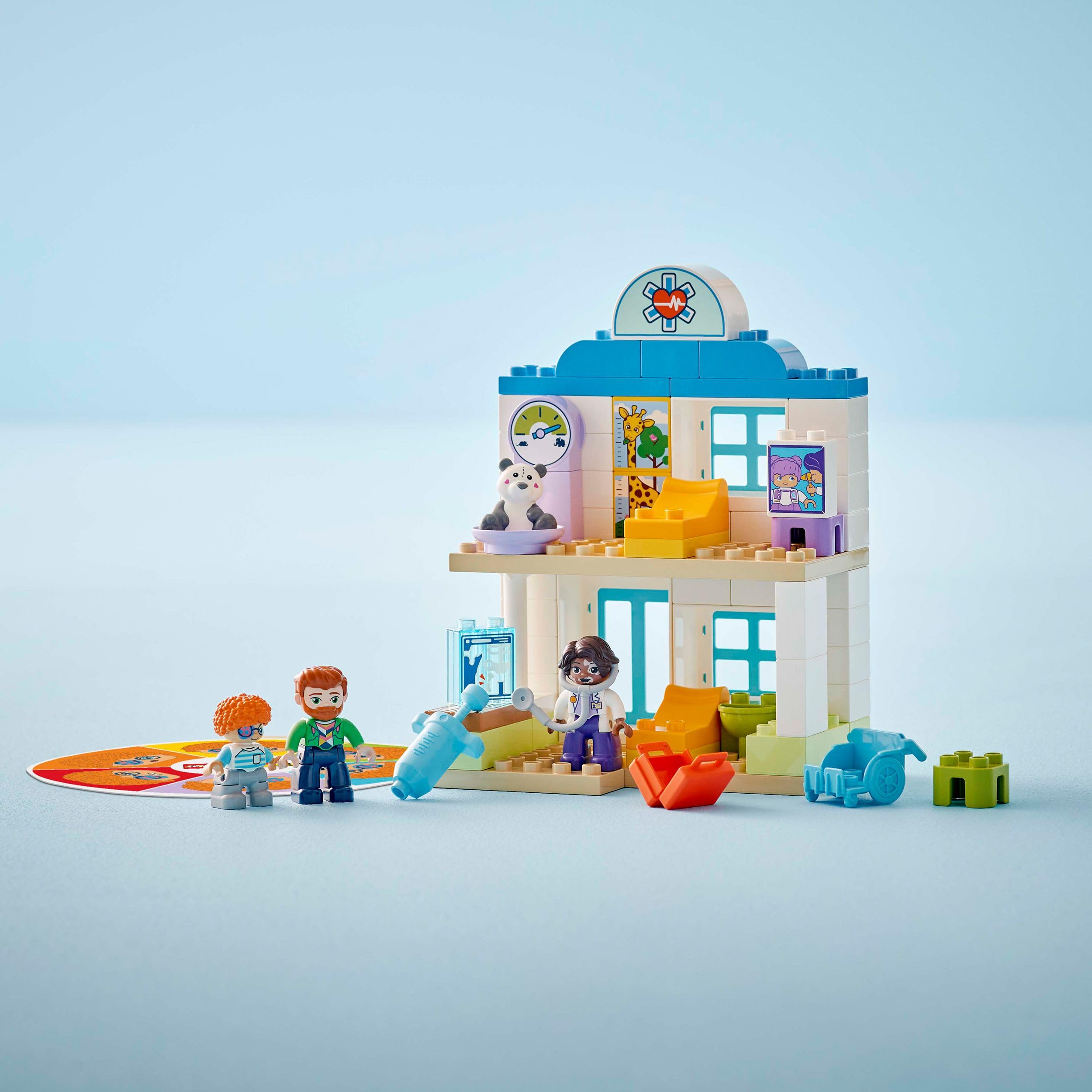 LEGO DUPLO First Time: Visit to the Doctor - Role Play Building Set for Toddlers 2+ 2