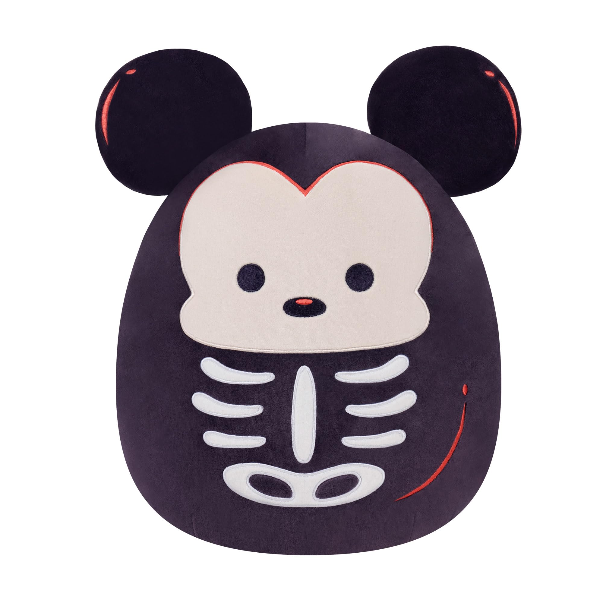 Squishmallows 8-Inch Disney Skeleton Mickey Mouse Plush - Official Halloween Toy 7