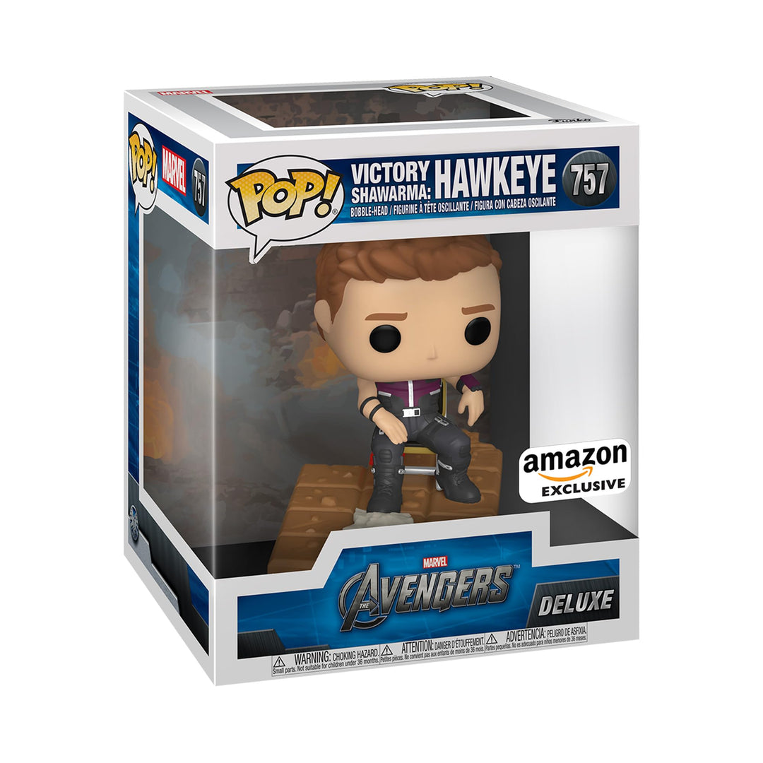 Funko 54900 POP Deluxe: Marvel – Hawkeye Shawarma – (exklusiv bei Amazon)