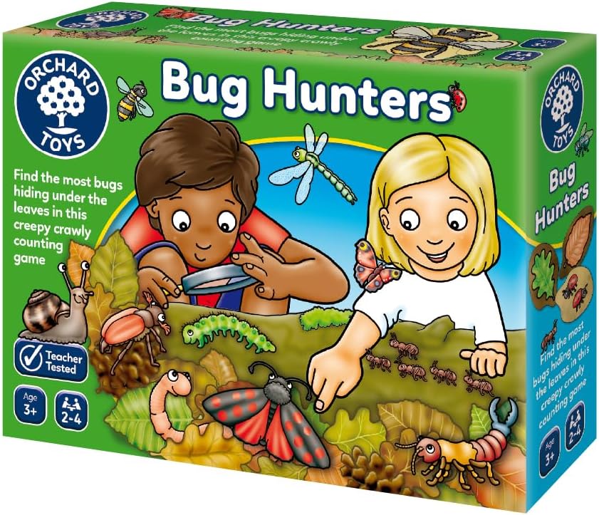 Orchard Toys Bug Hunters Game - Nature Themed Counting Board Game for Kids 1