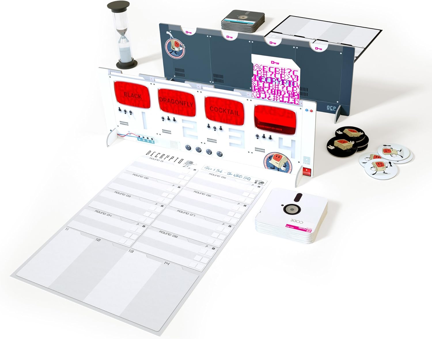 Scorpion Masqué Decrypto Board Game | 3-8 Players | Ages 12+ | 30-Minute Play Time