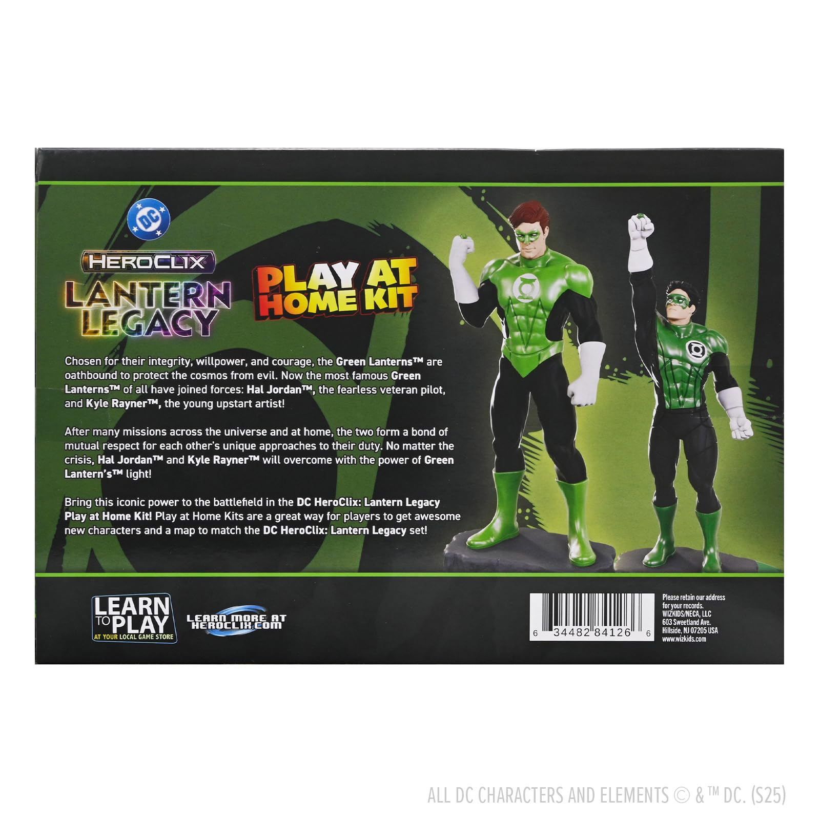 WizKids DC HeroClix: Lantern Legacy Play at Home Kit | Plastic | Green
