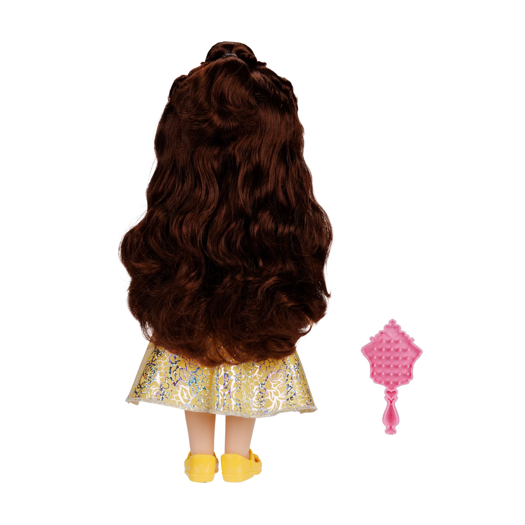 Disney Princess Belle Doll - 14" Shimmery Holofoil Dress & Royal Reflection Eyes 5
