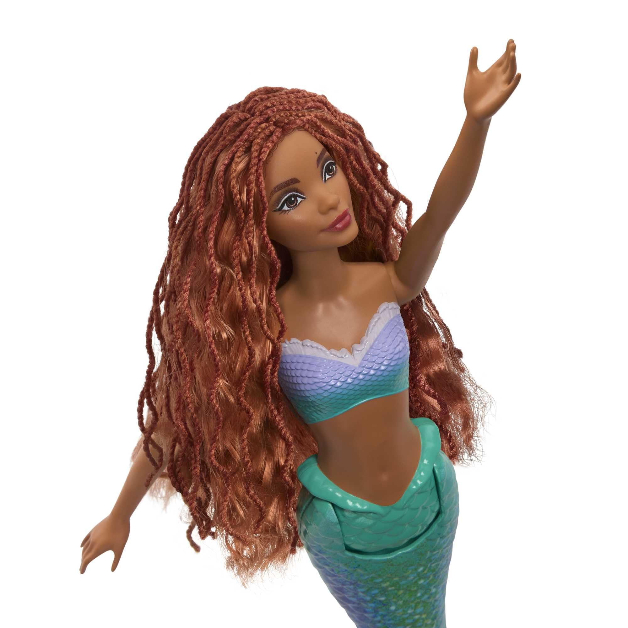 Disney The Little Mermaid Ariel Doll - Posing Mermaid Fashion Doll with Signature Outfit & Glitter Fin 9