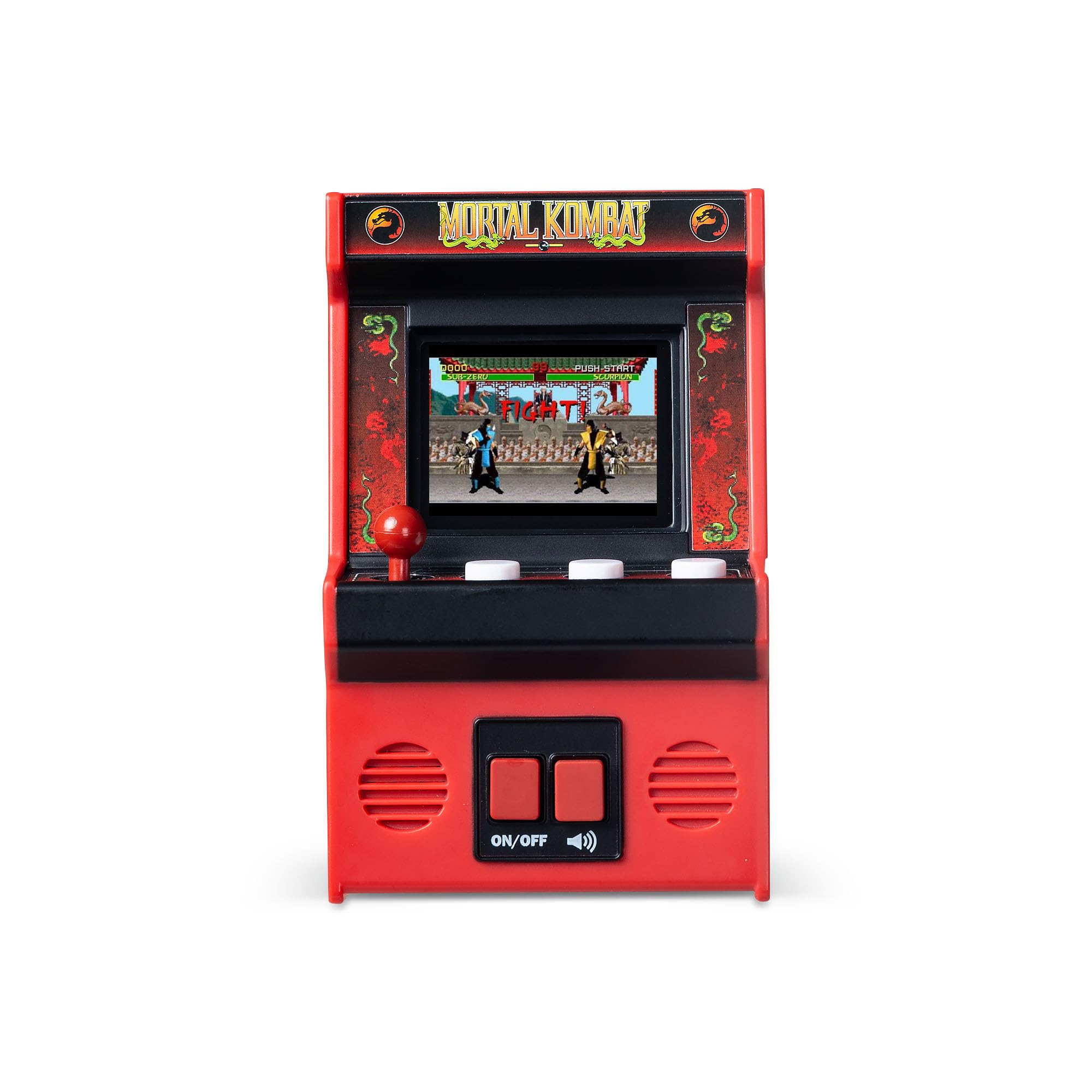 Basic Fun Arcade Classics Mini Mortal Kombat – Retro Handheld Game with Joy 1