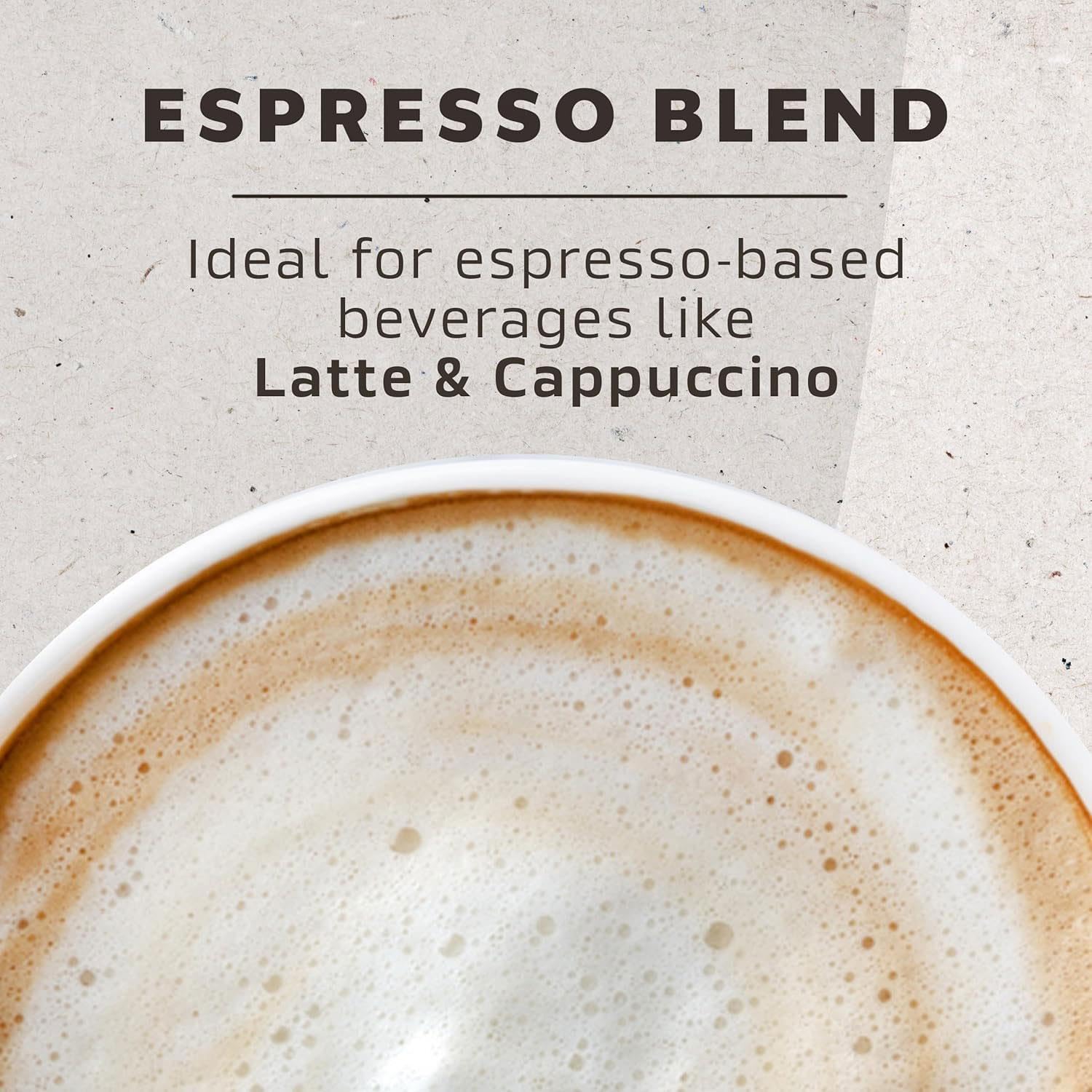 NESCAFÉ BARISTA Espresso Blend Whole Coffee Beans - Medium Roast | 1kg | Intensity 8/10 5