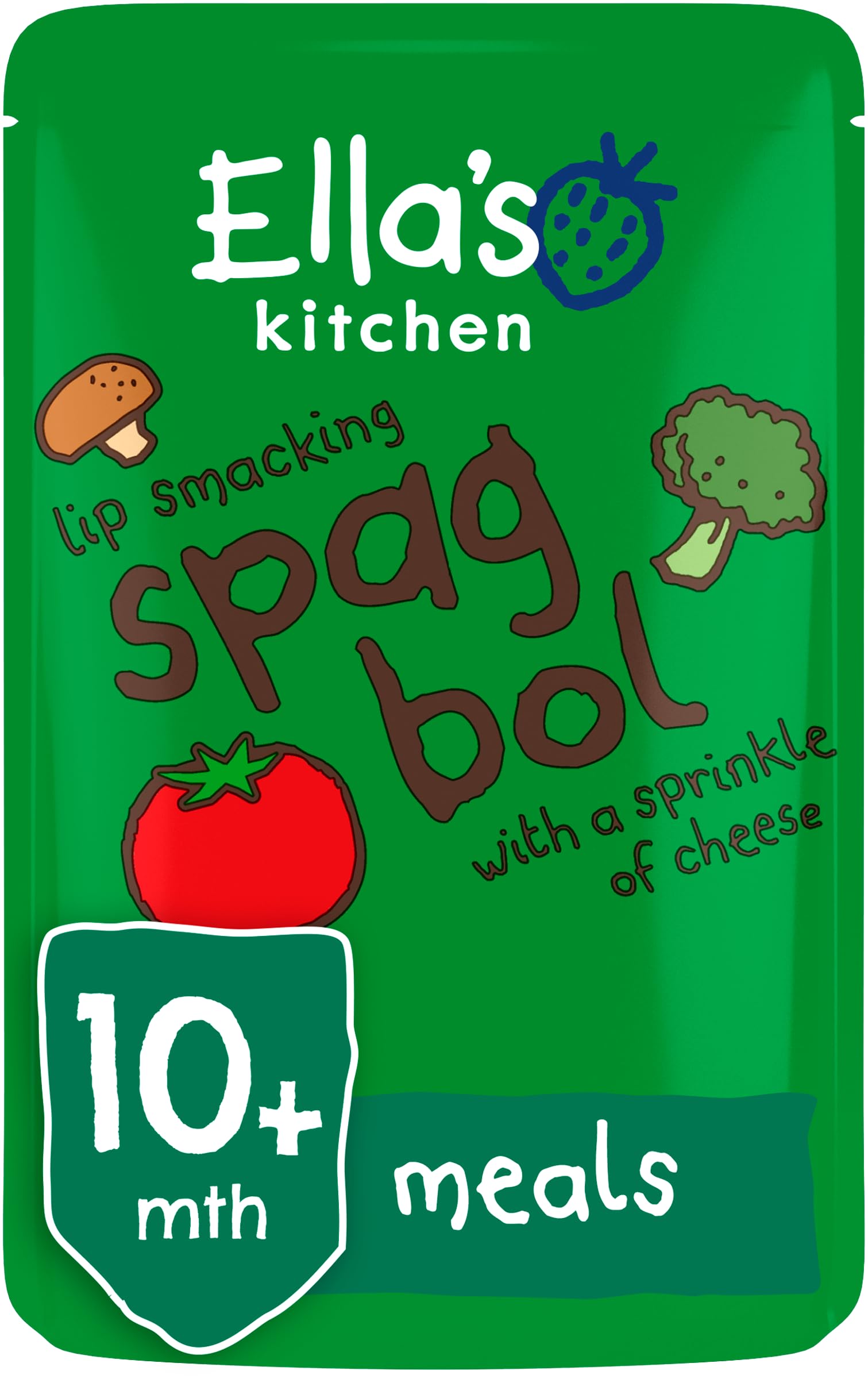Ella's Kitchen Organic Spaghetti Bolognese Stage 3 from 10 Months - 190g Pouch 1