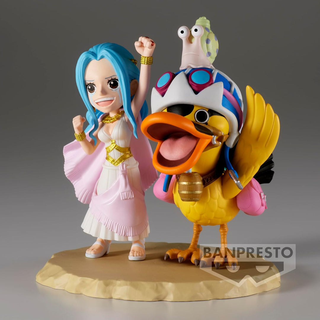 Banpresto World Collectable Log One Piece - Nefeltari Vivi & Karoo Action Figure (BPR89559)