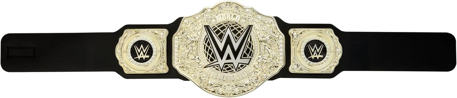 Mattel WWE Championship Title - Authentic Role-Play Belt for Kids 6+