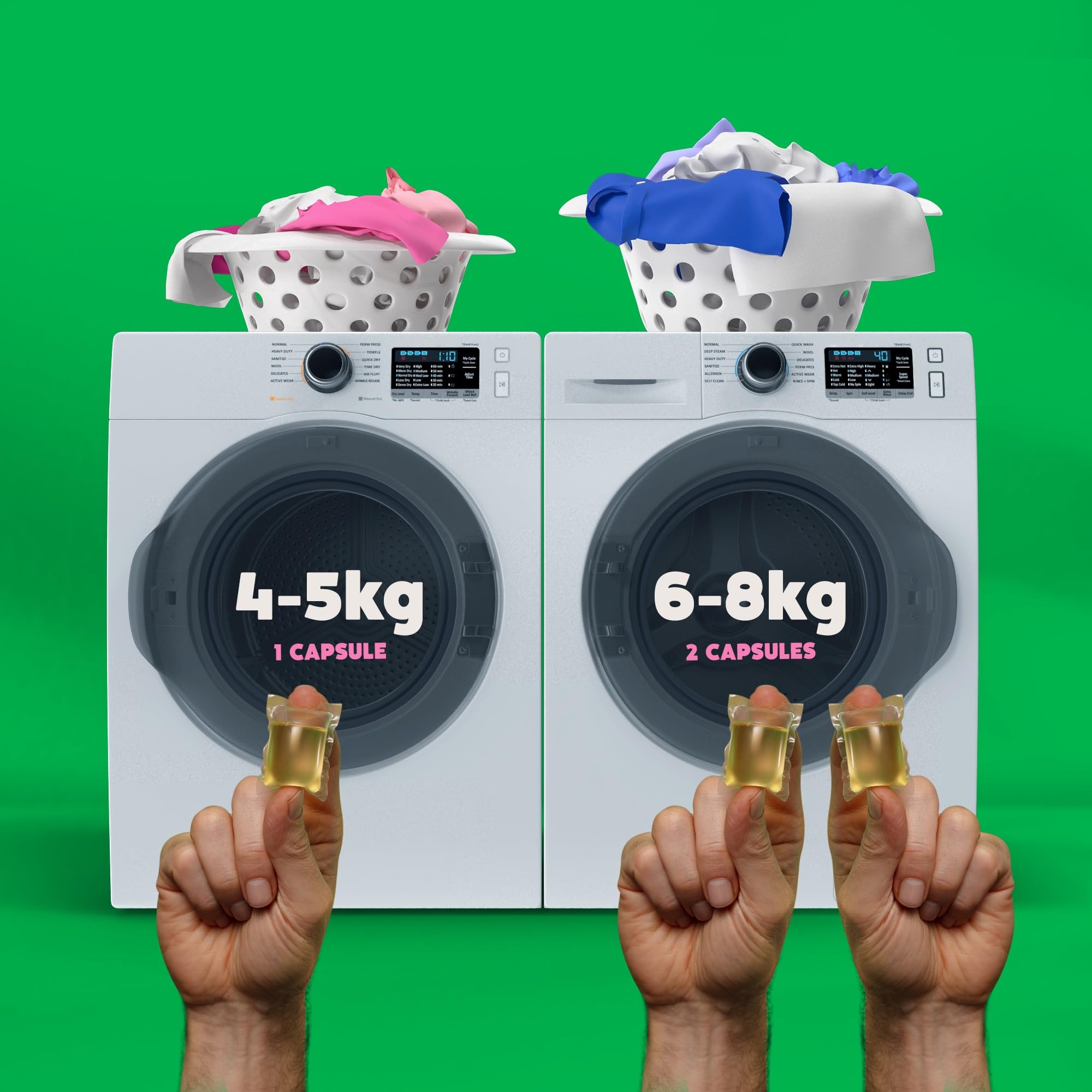 Ecover Bio Washing Capsules - Laundry Detergent Tablets 3