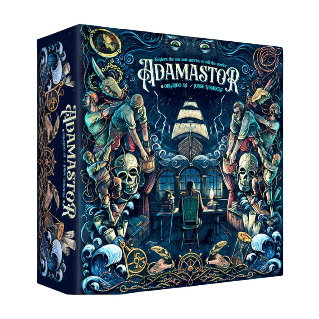 Ludonova Adamastor Board Game | Ages 14+ | Solo Play | ~30 Min Duration