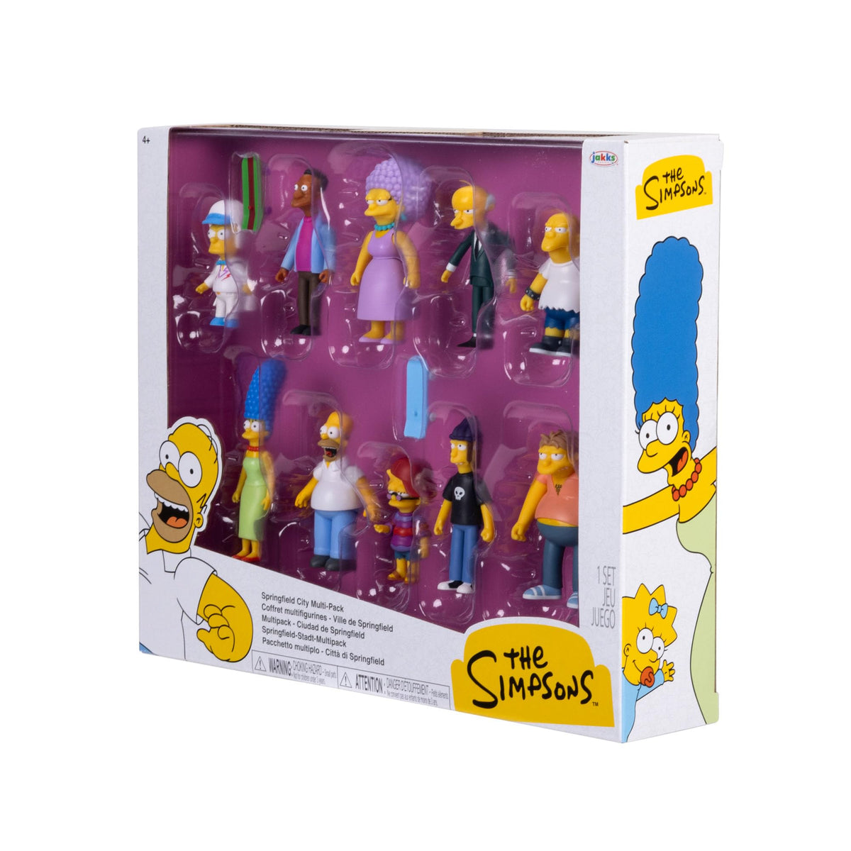 The Simpsons Springfield City Multipack Action Figures - 2.5-Inch Figures, Ages 3+