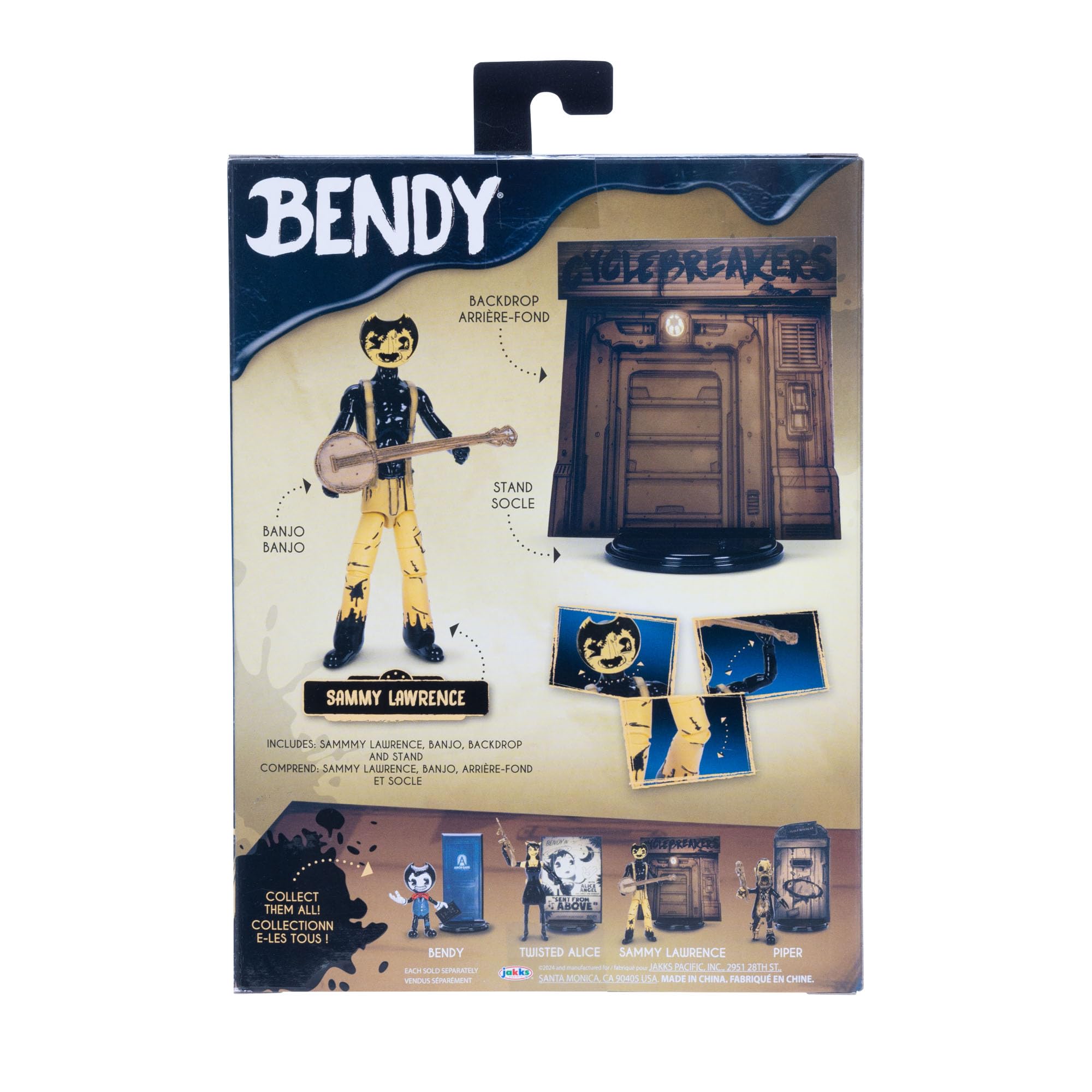 Sammy Lawrence 12.7cm Action Figure - Fully Articulated Bendy and the Ink Machine Collectible 5