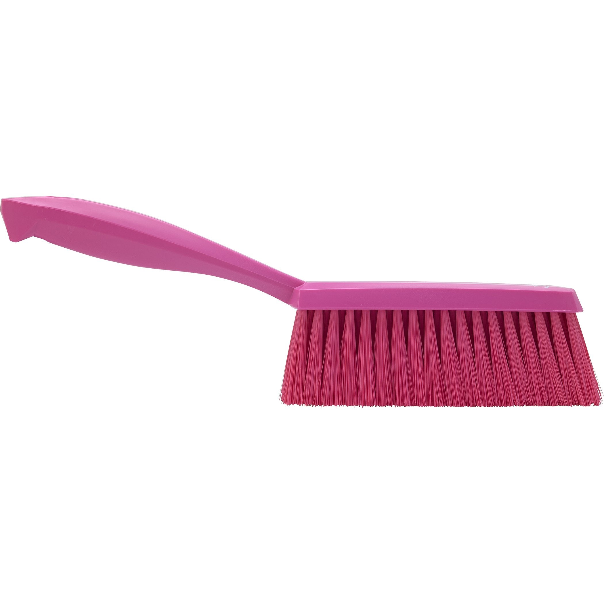 Vikan Pink Dustpan & Brush Set - Soft Bristle, Ergonomic Handle | Polypropylene, Polyester