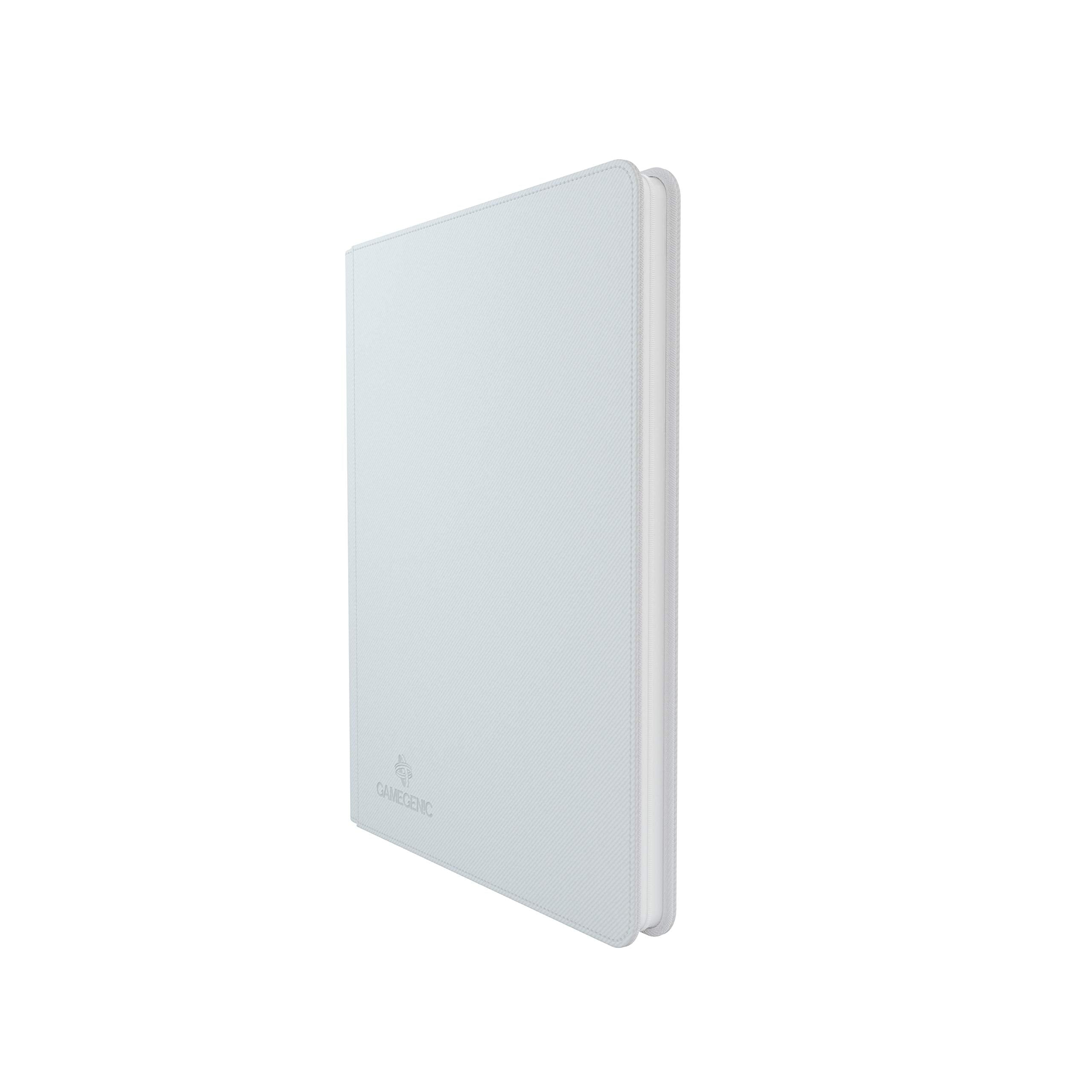 Gamegenic Zip-Up Album - 18-Pocket Card Storage for Trading Cards (White, 8+ Years) 1