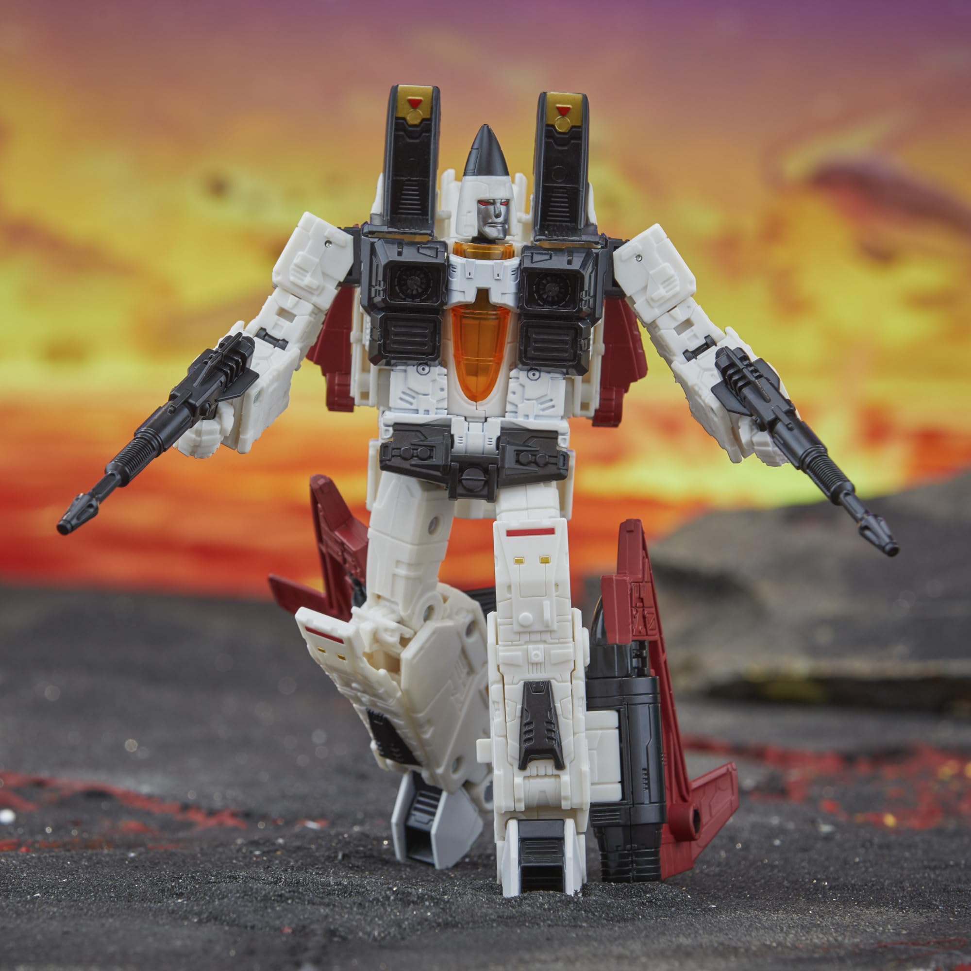 Transformers Legacy United Voyager Class Ramjet Action Figure - G1 Universe | 23 Steps | 7-inch 6