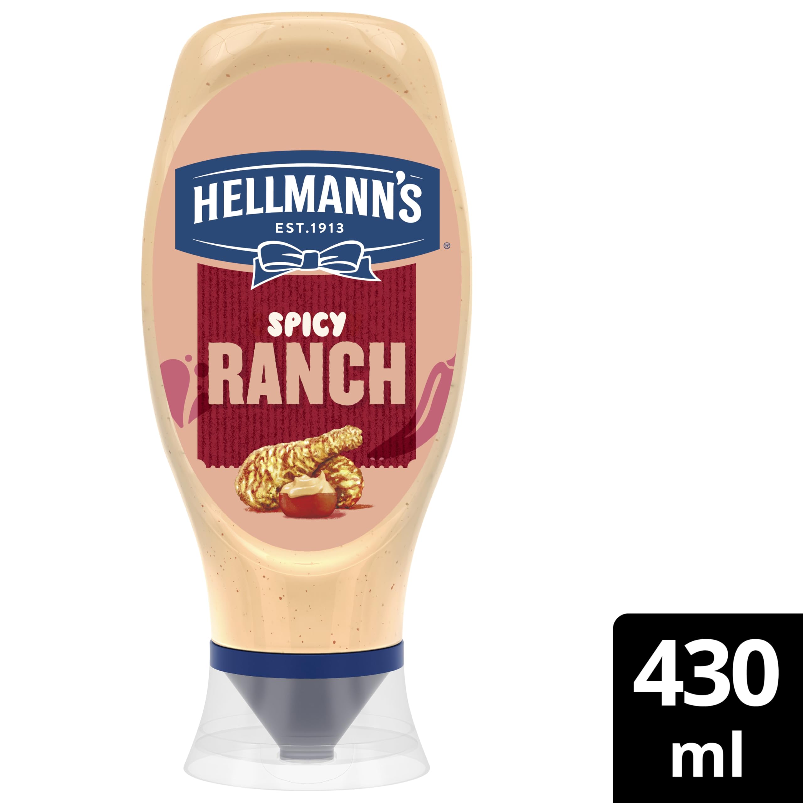 Hellmann's Spicy Ranch Sauce with Buttermilk & Chillies | 430 ml Bottle