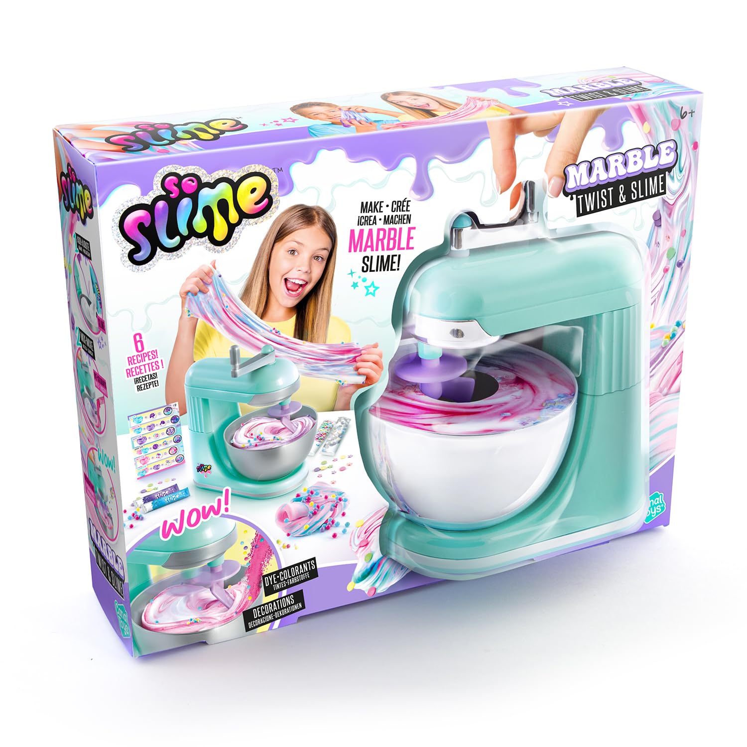 So Slime Twist and Slime Mixer - Real Spinning Mixer & Bowl for Kids 6+ 1