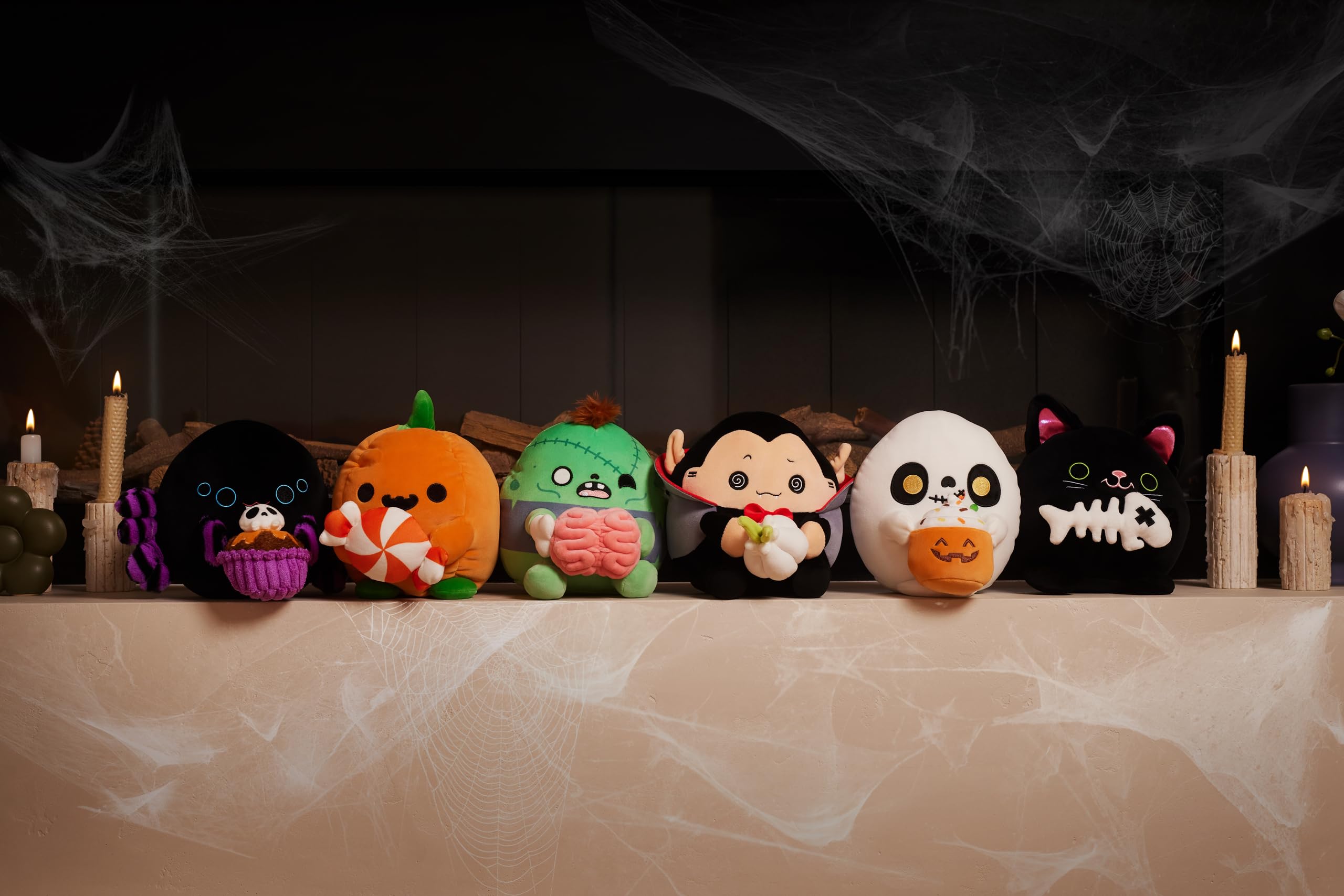 Snackles 8-inch Halloween Series 1 Plush (MOON) by ZURU - Soft Doll & Collectible 3