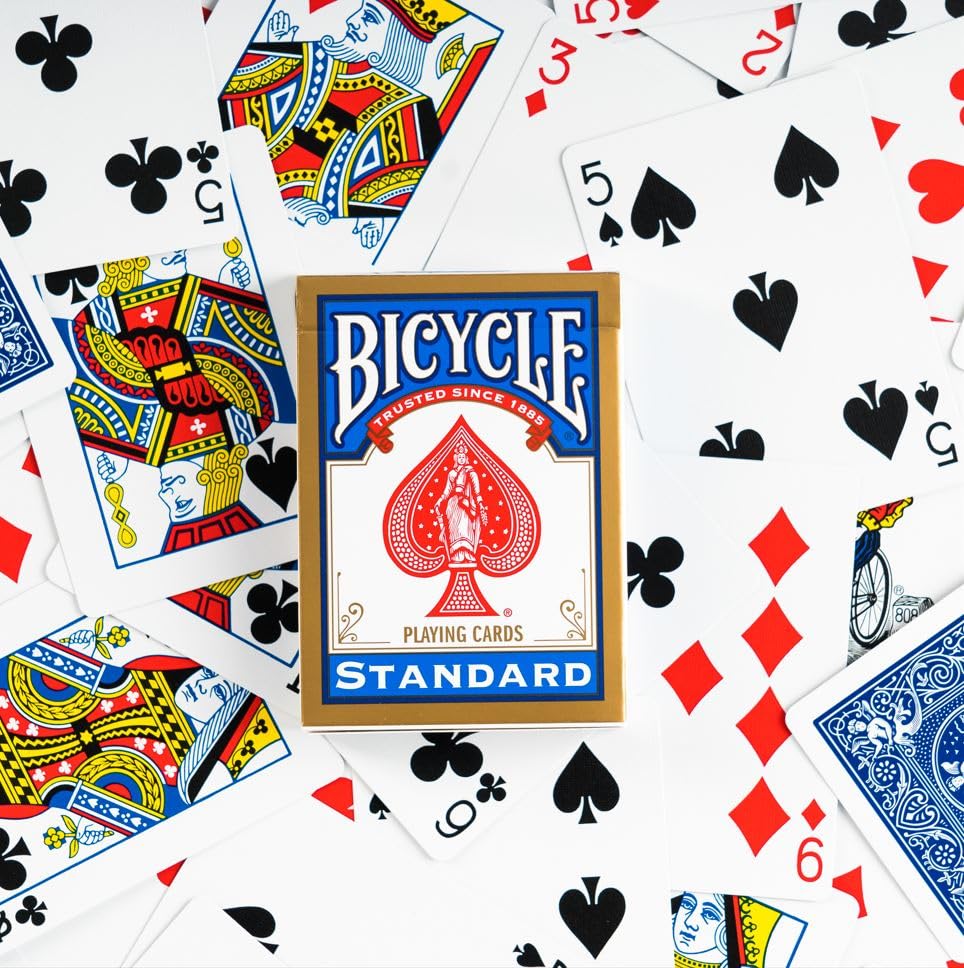 Bicycle Gold Standard Playing Cards - Trusted Since 1885 | Air-Cushion Finish | 1 Deck 7