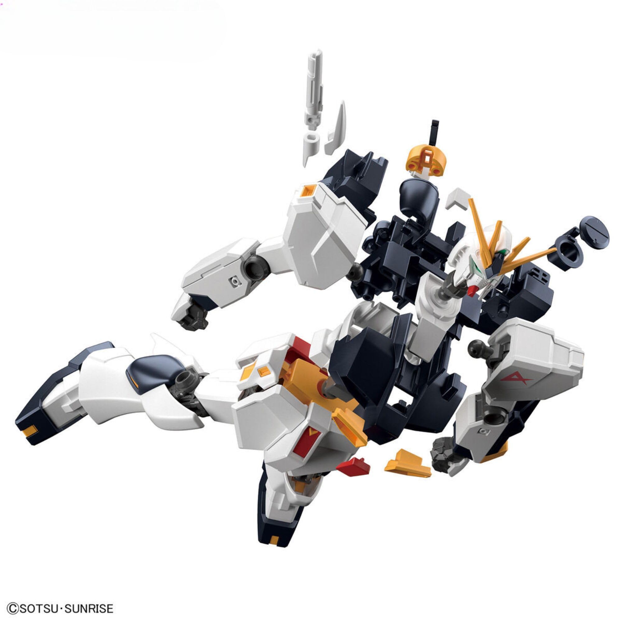 BANDAI ENTRY GRADE Nu Gundam - 1/144 Scale Model Kit | Beginner Friendly | No Glue Required 10