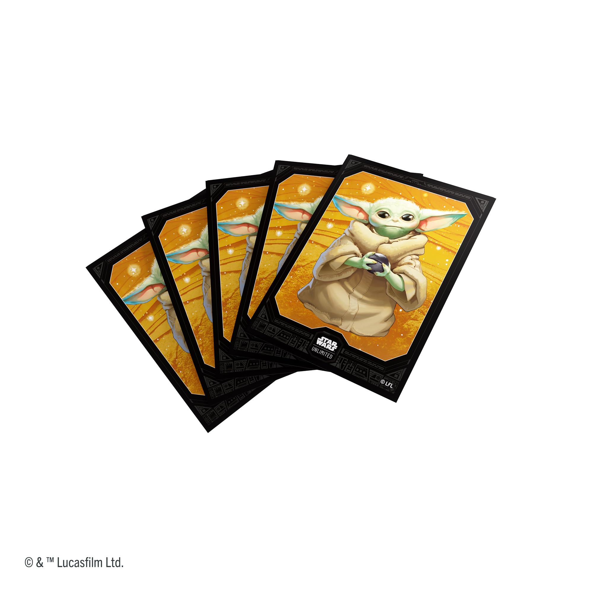 Gamegenic Star Wars: Unlimited Premium Art Sleeves Set 5 - Grogu | 62 Sleeves Total 3