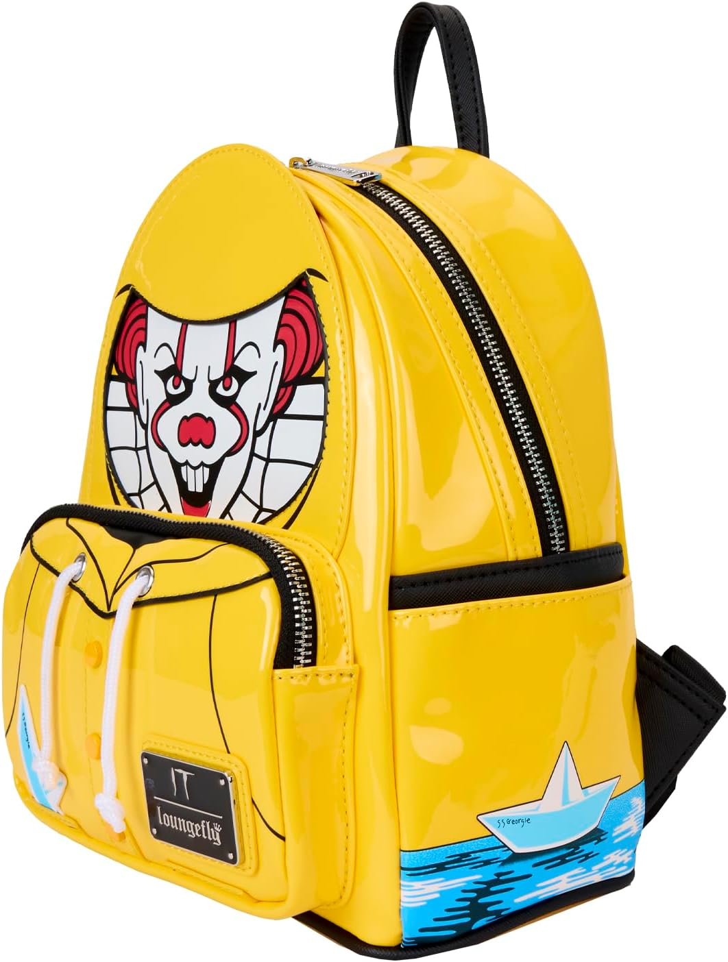 Loungefly IT Pennywise Raincoat Cosplay Mini Backpack (ITBK0020) 2