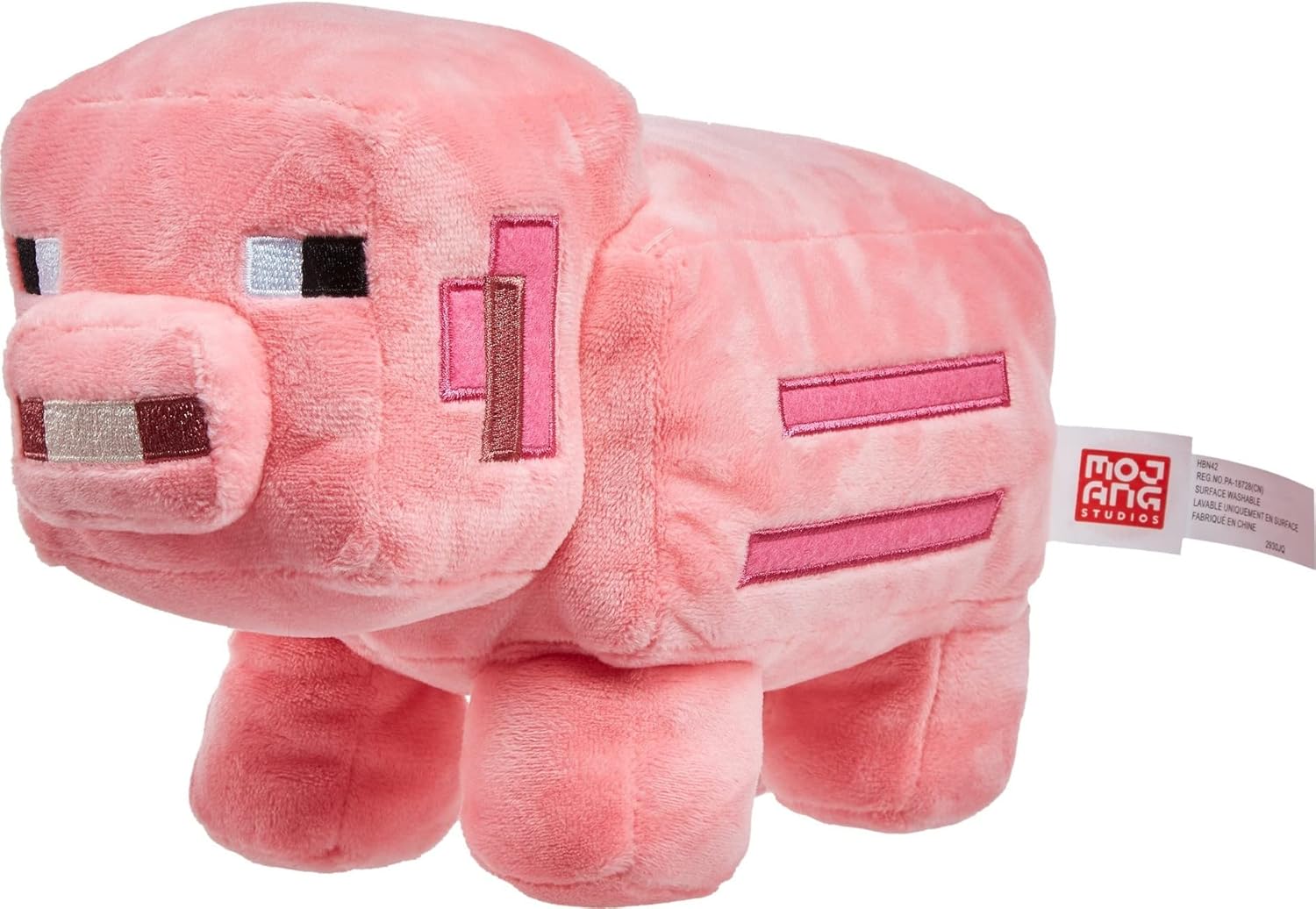 Minecraft Pig Plush 8-Inch Collectible Stuffed Animal for Kids 3+ 1