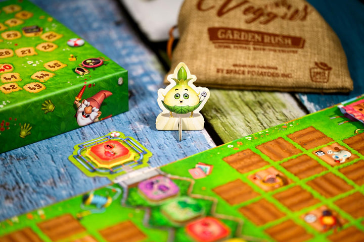 SPACE Cowboys | Garden Rush | Board Game | Ages 10+ | 2 Players | 30 Minute